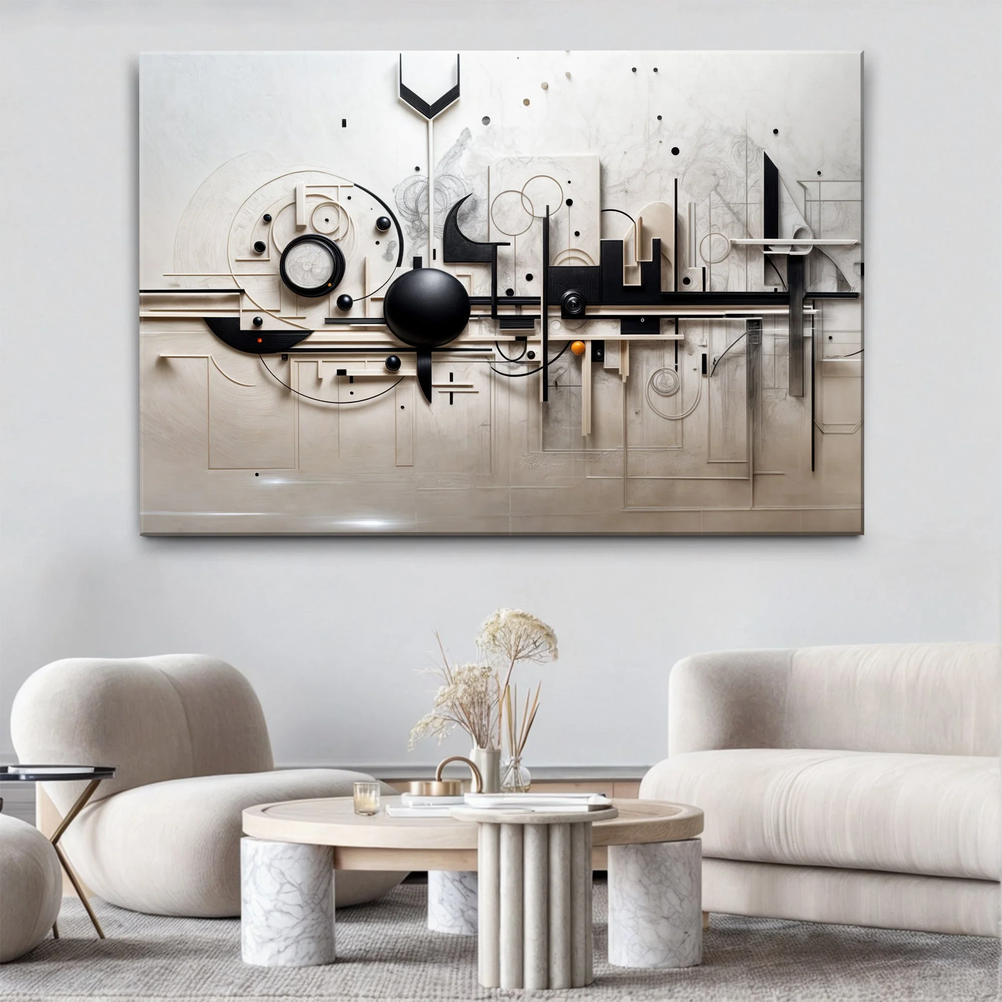 Modern Mechanical Wall Art - Image 2