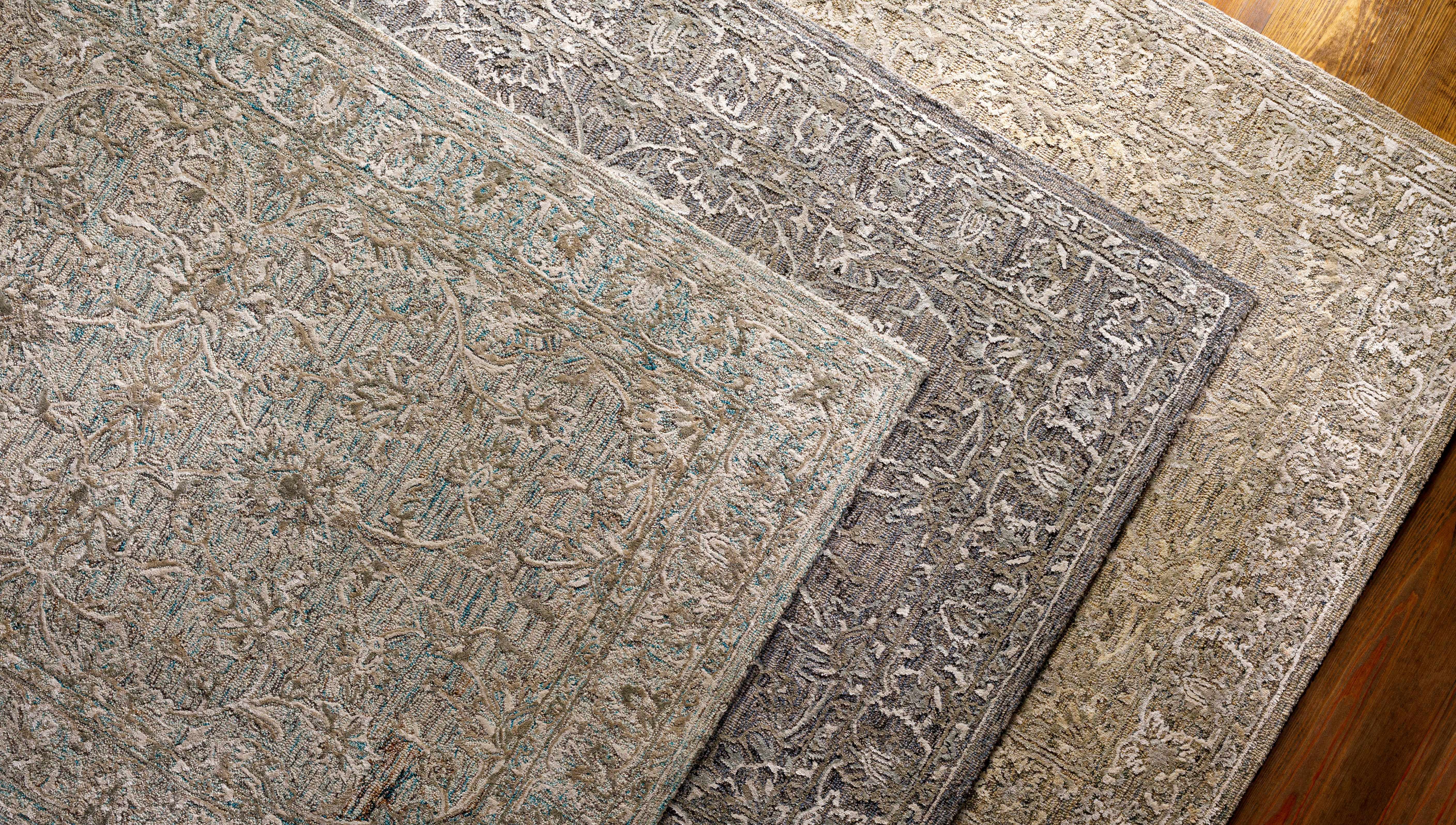 Montmorenci Wool & Faux Silk Rug - Image 5
