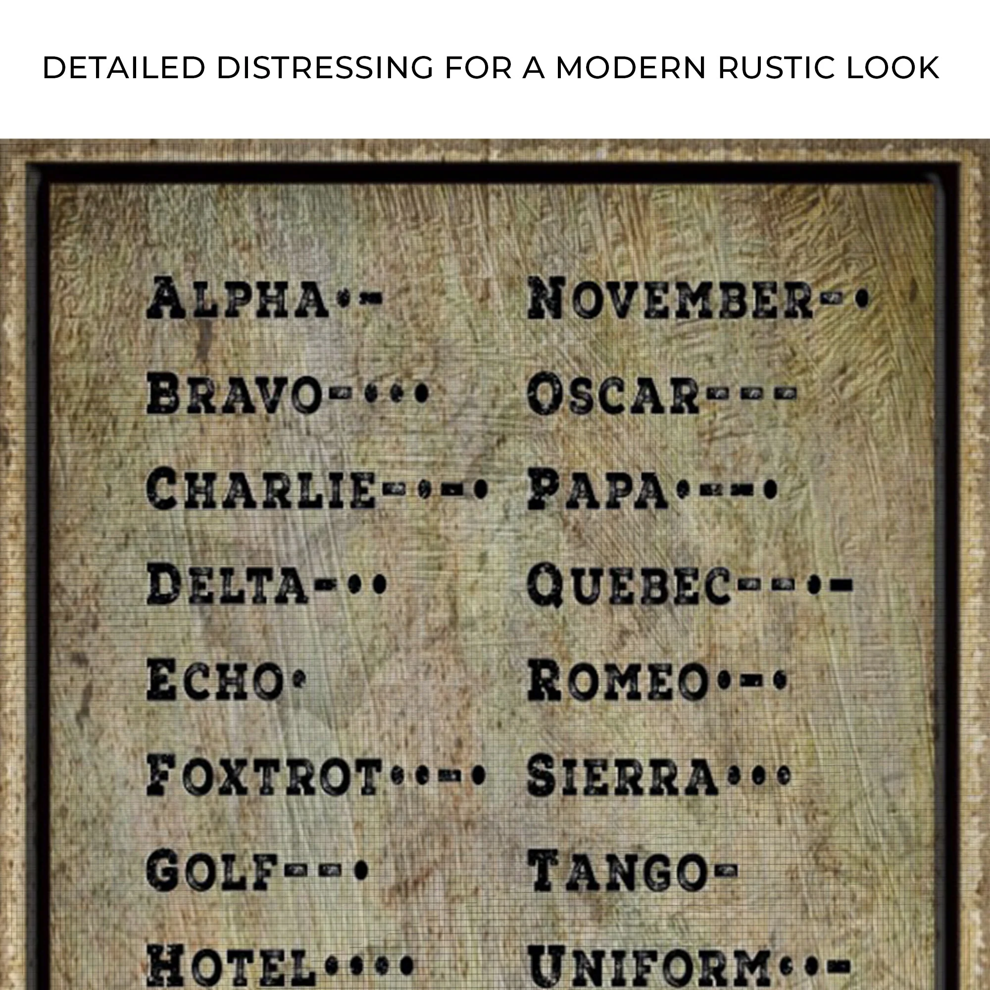Morse Code Sign - Image 4