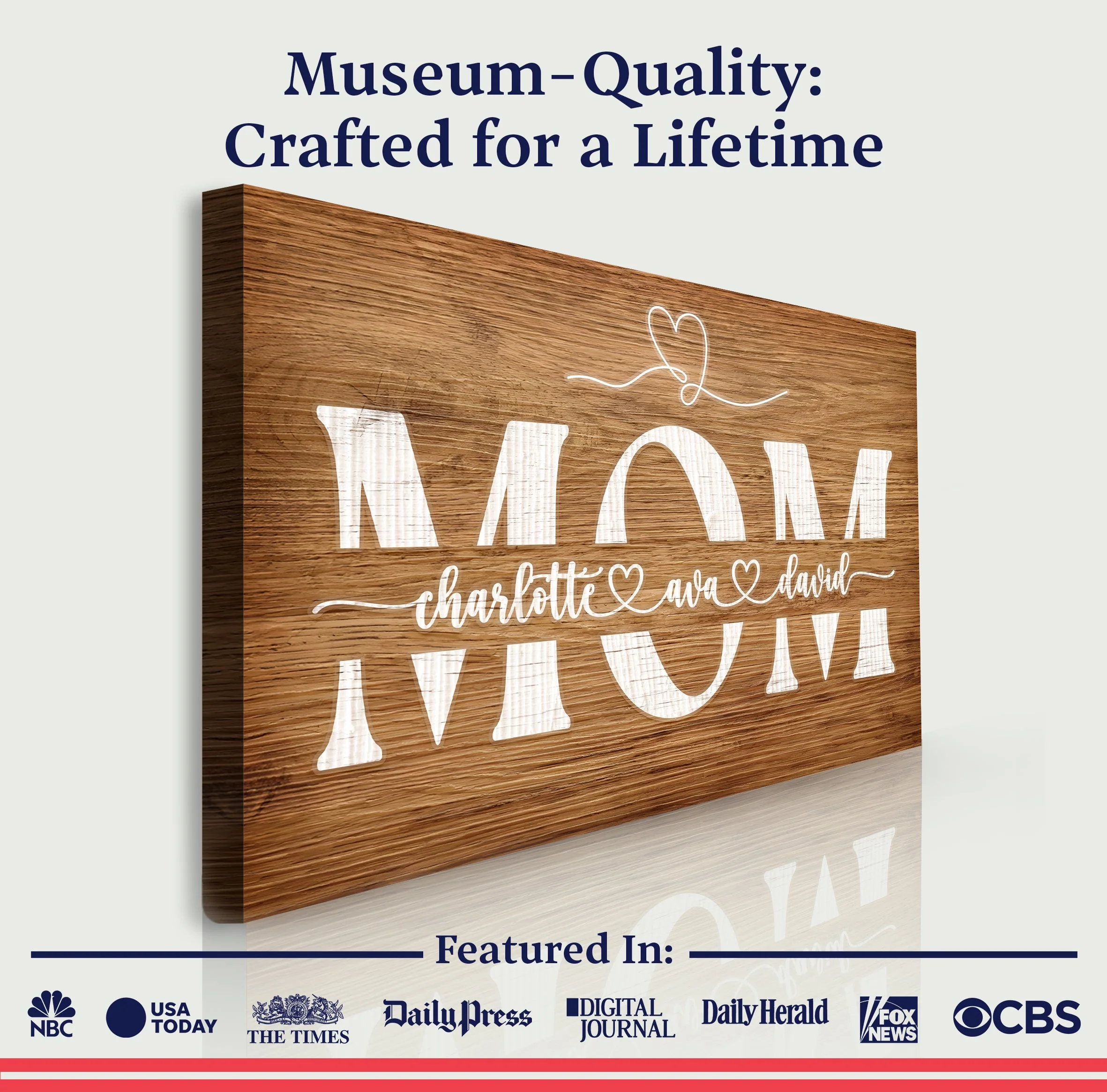 Mother's Day Wood Sign - Image 4