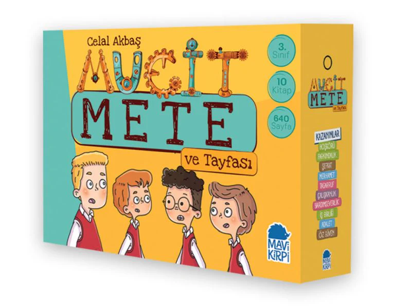 Mucit Mete ve Tayfası 3. Sınıf Hikaye Seti 10 Kitap Takım
