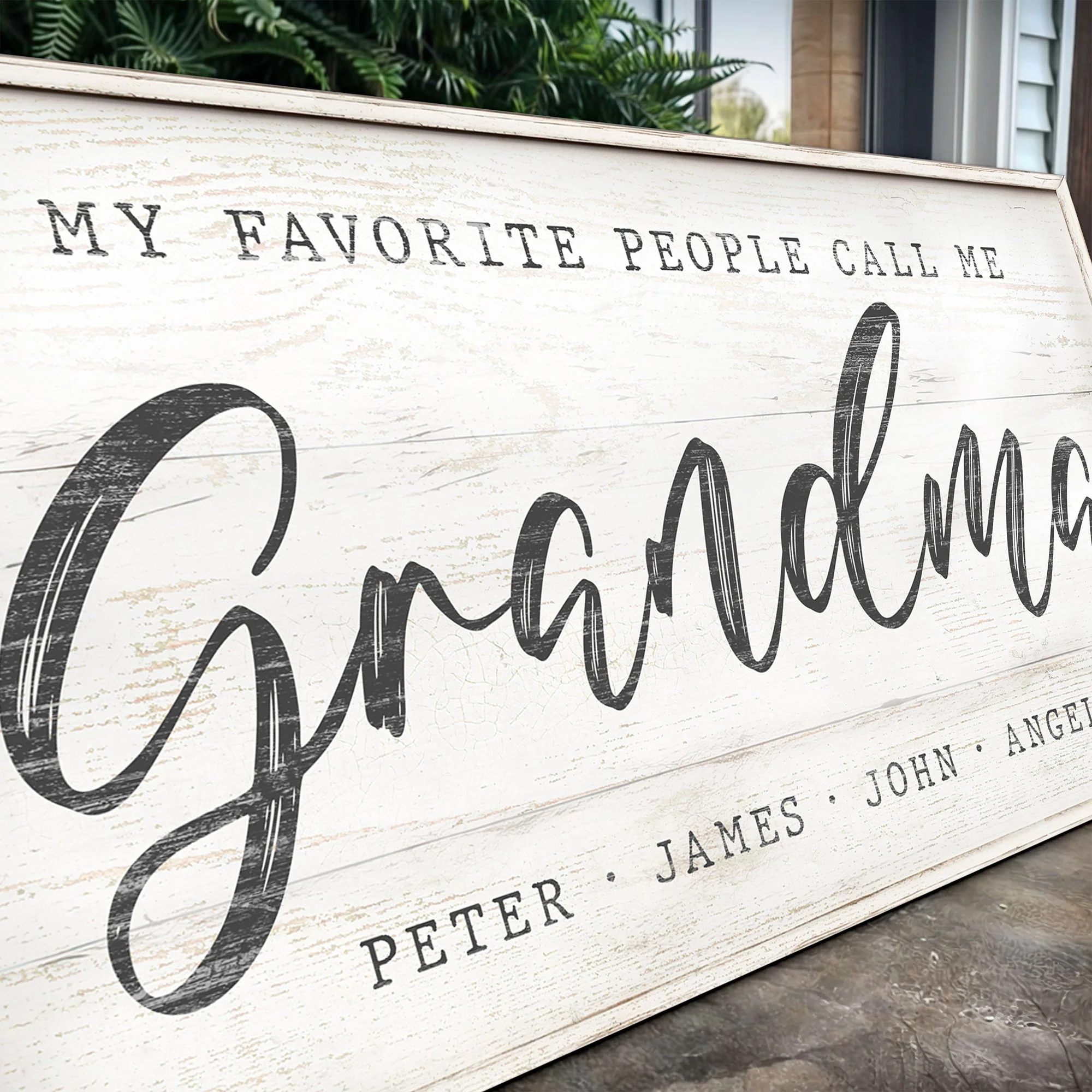 My Favorite People Call Me Grandma Sign II - Image 4