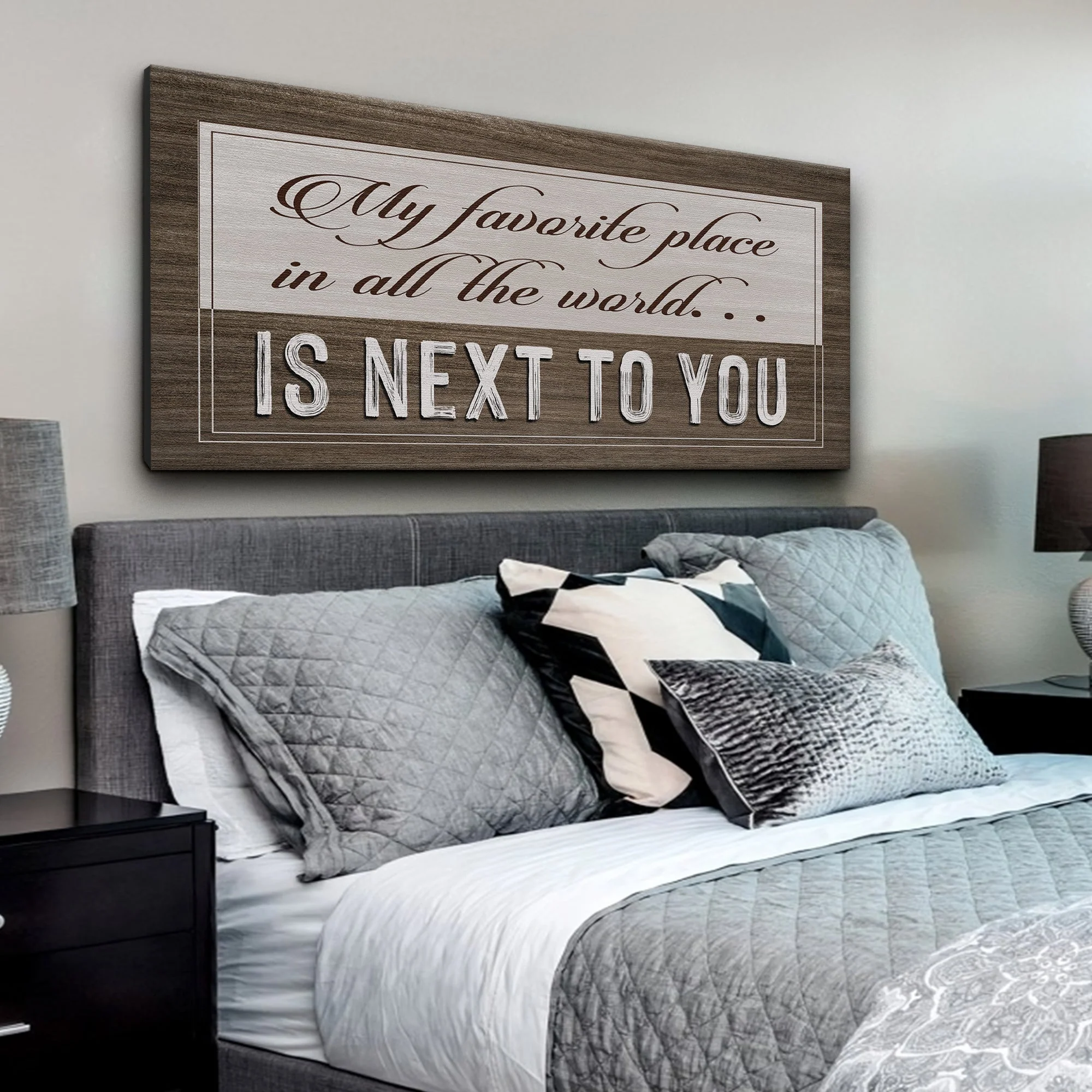 My Favorite Place In The World Is Next To You Sign - Image 3