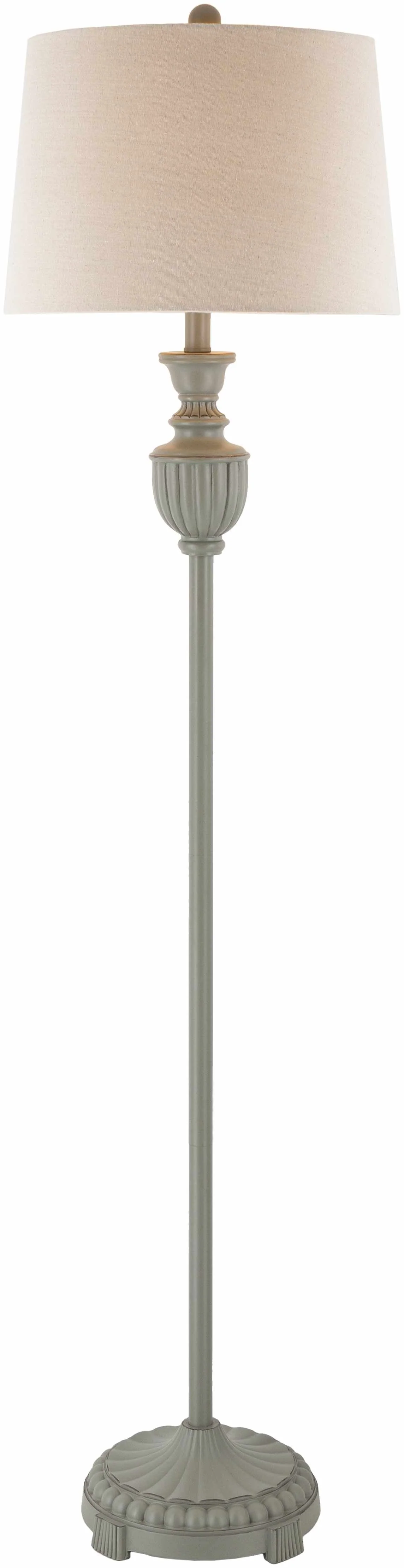 Nelspruit Gray Resin Floor Lamp - Image 11