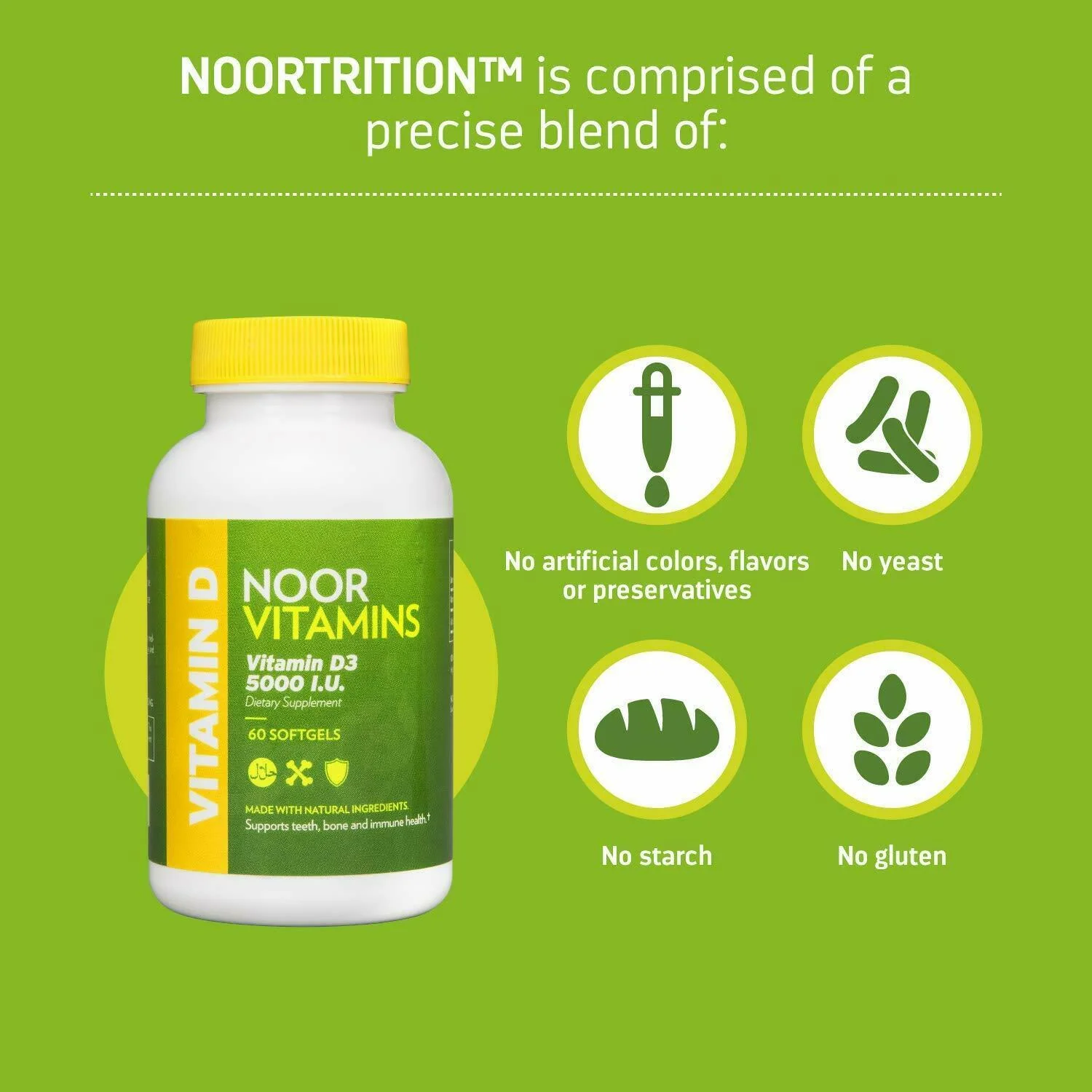 Noor Vitamins - Vitamin D3 - Image 3
