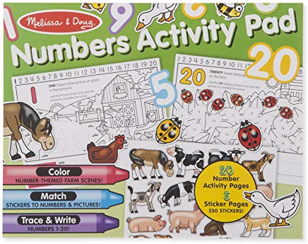 Numbers Activity Pad
