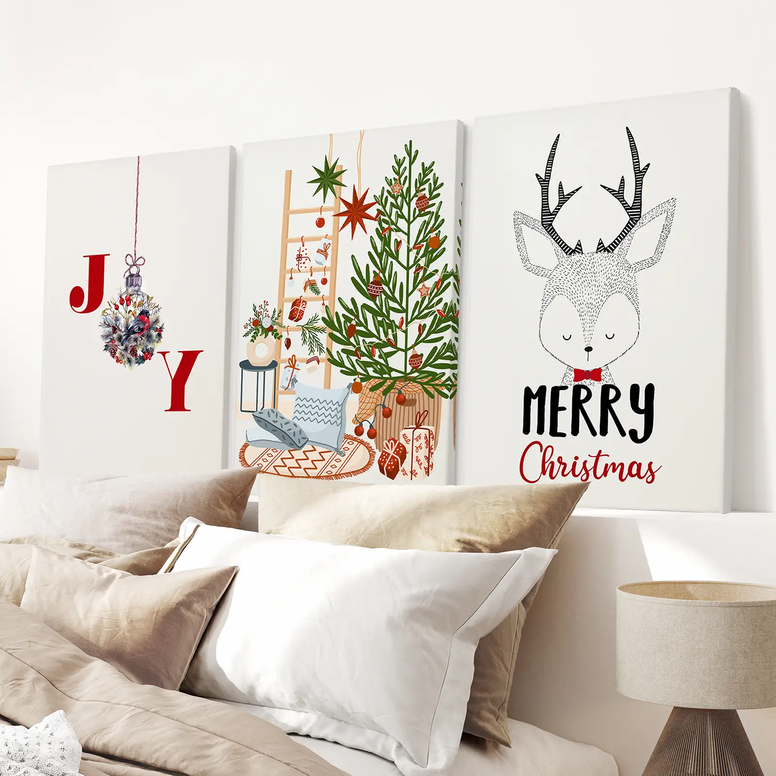 Nursery Christmas Winter Art Poster Home Decor - Image 6
