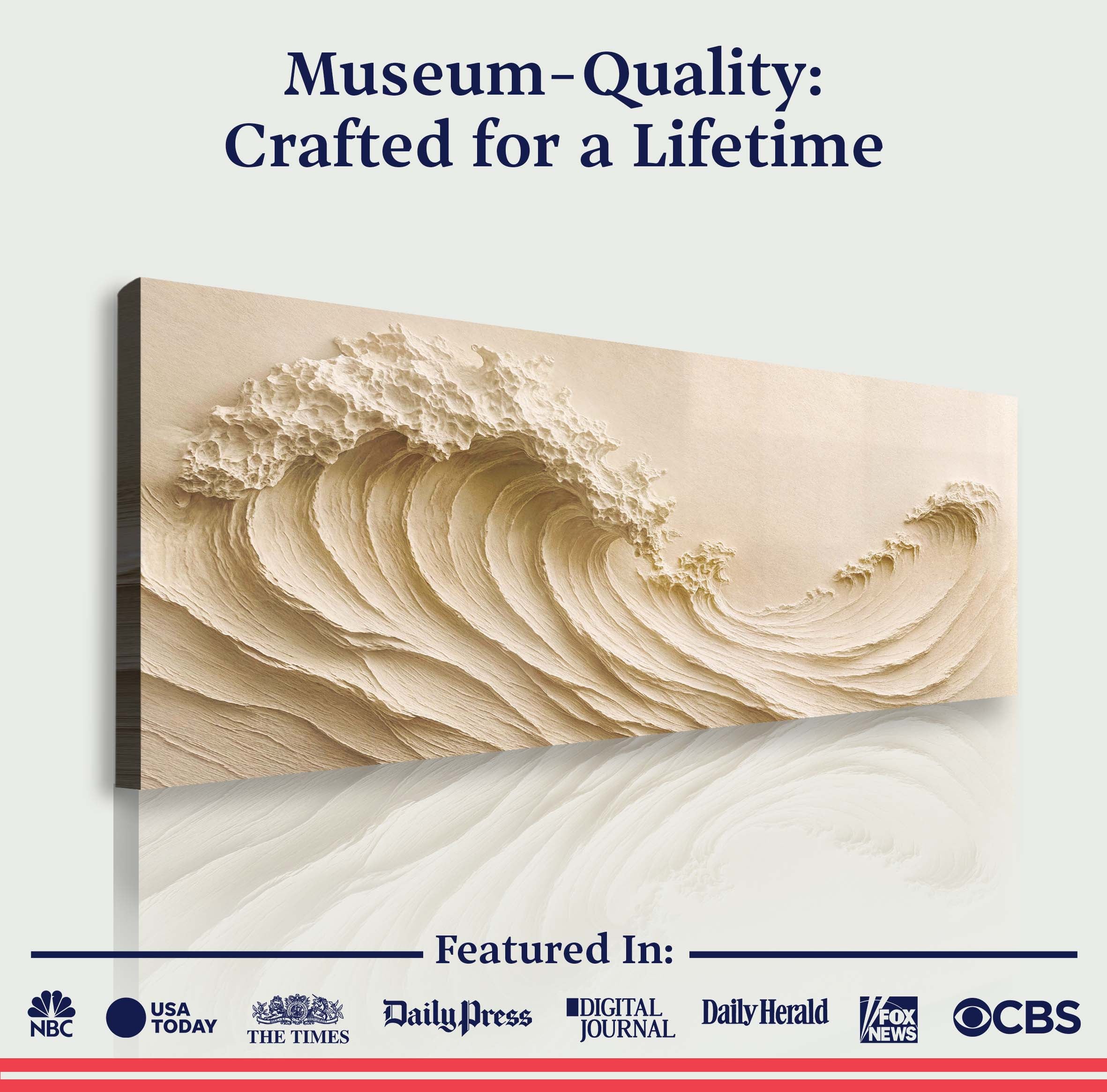 Ocean Wave Seascape Wall Art II - Image 6