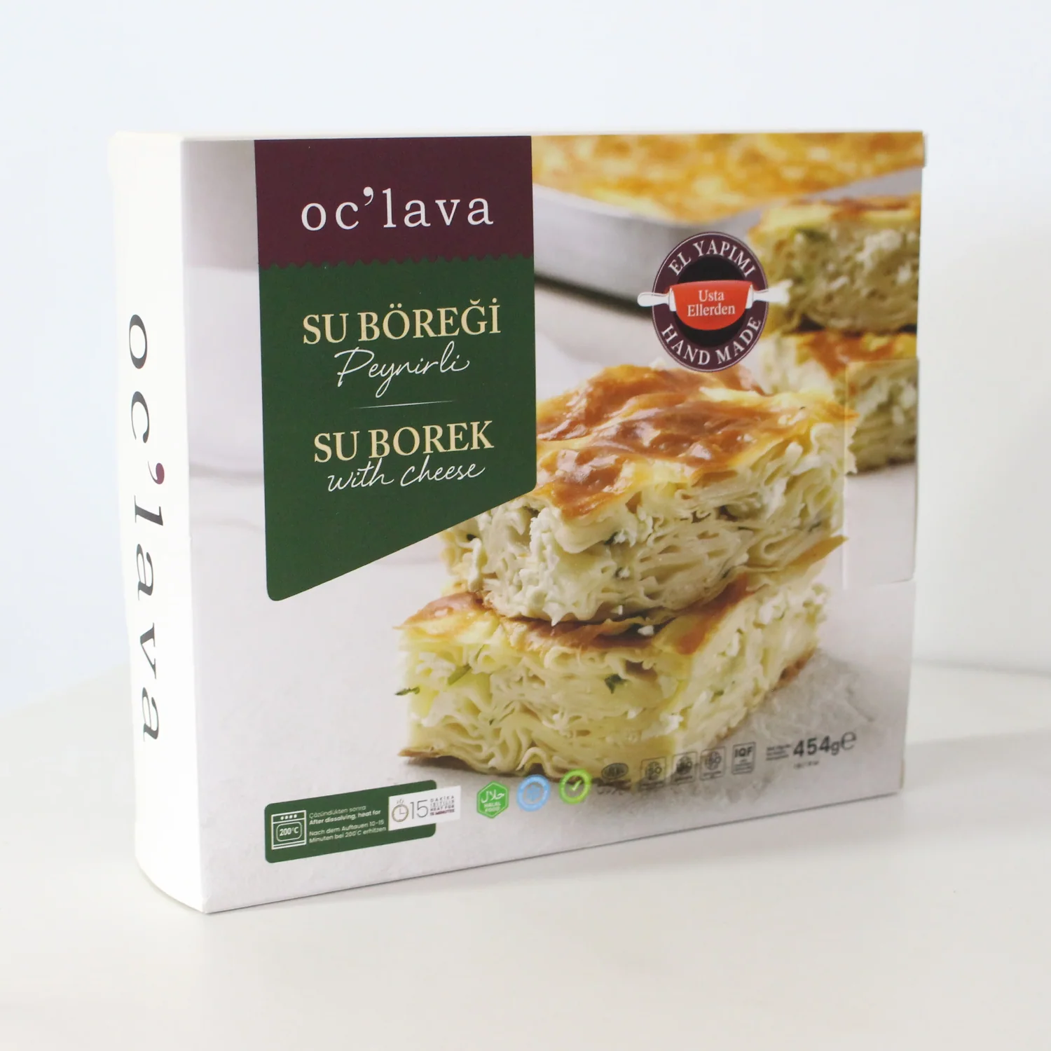 Oclava, Su Boregi Peynirli, Su Borek with Cheese, 454gr - Image 2