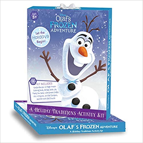 Olaf's Frozen Adventure - A Holiday Traditions Activity kit Paperback