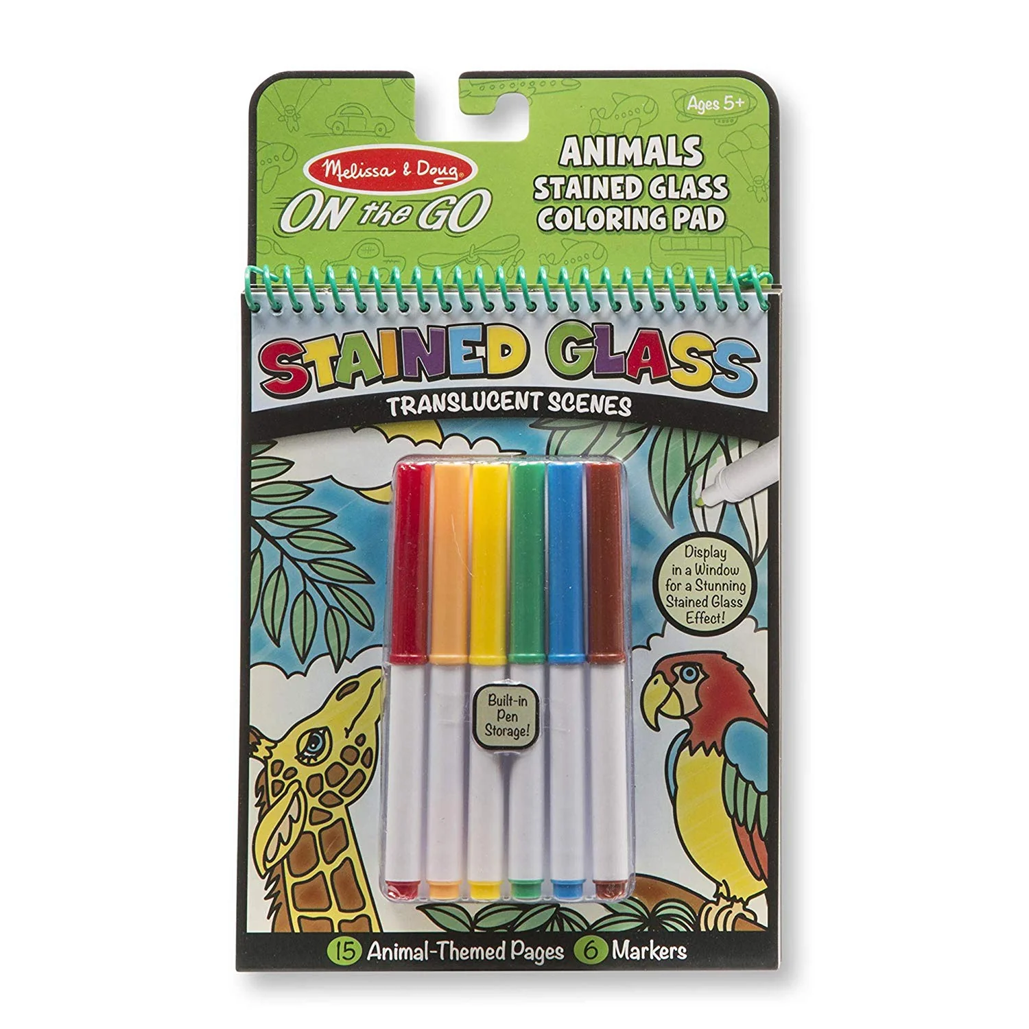 On the Go - Stained Glass - Animals