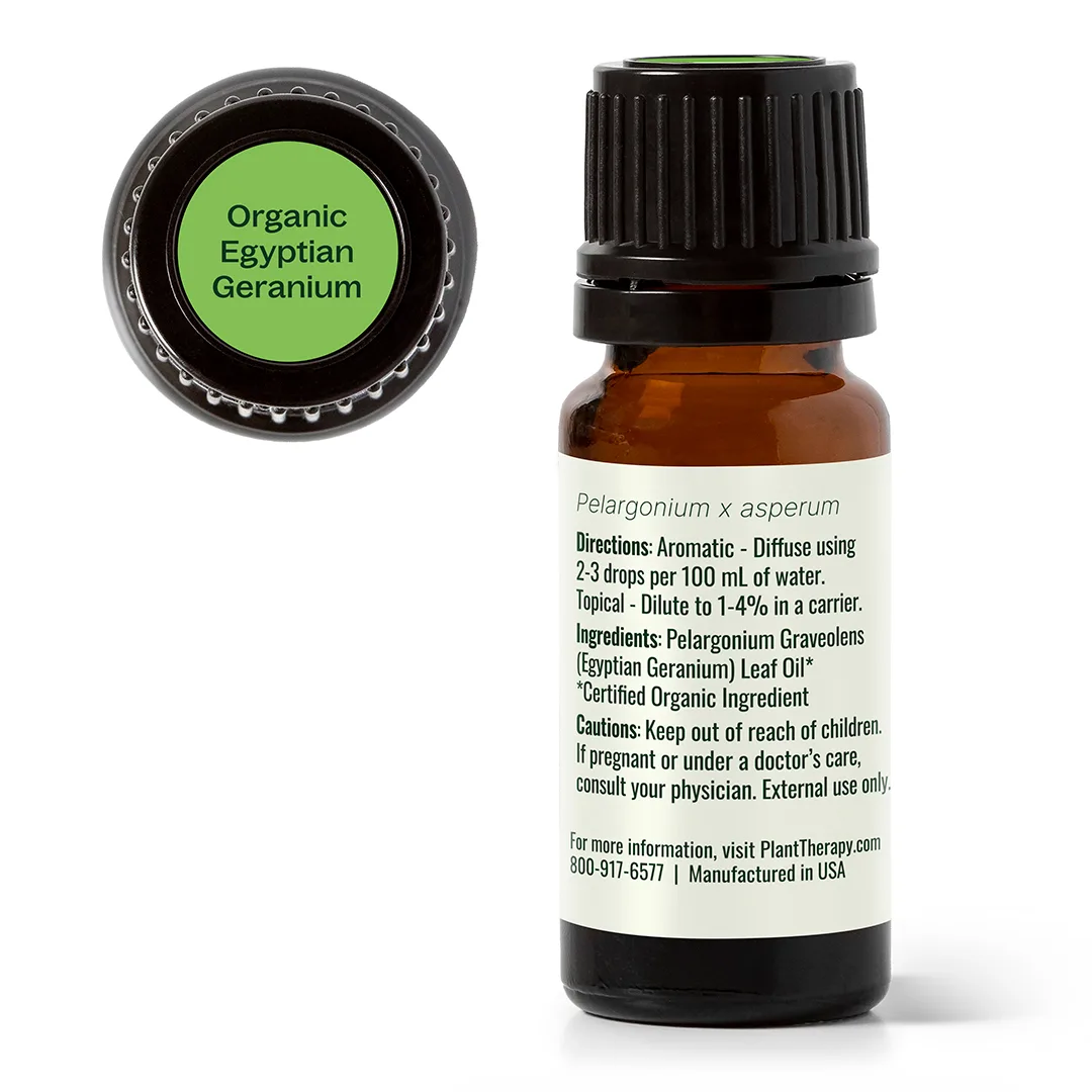 Organic Egyptian Geranium Essential Oil - Image 14