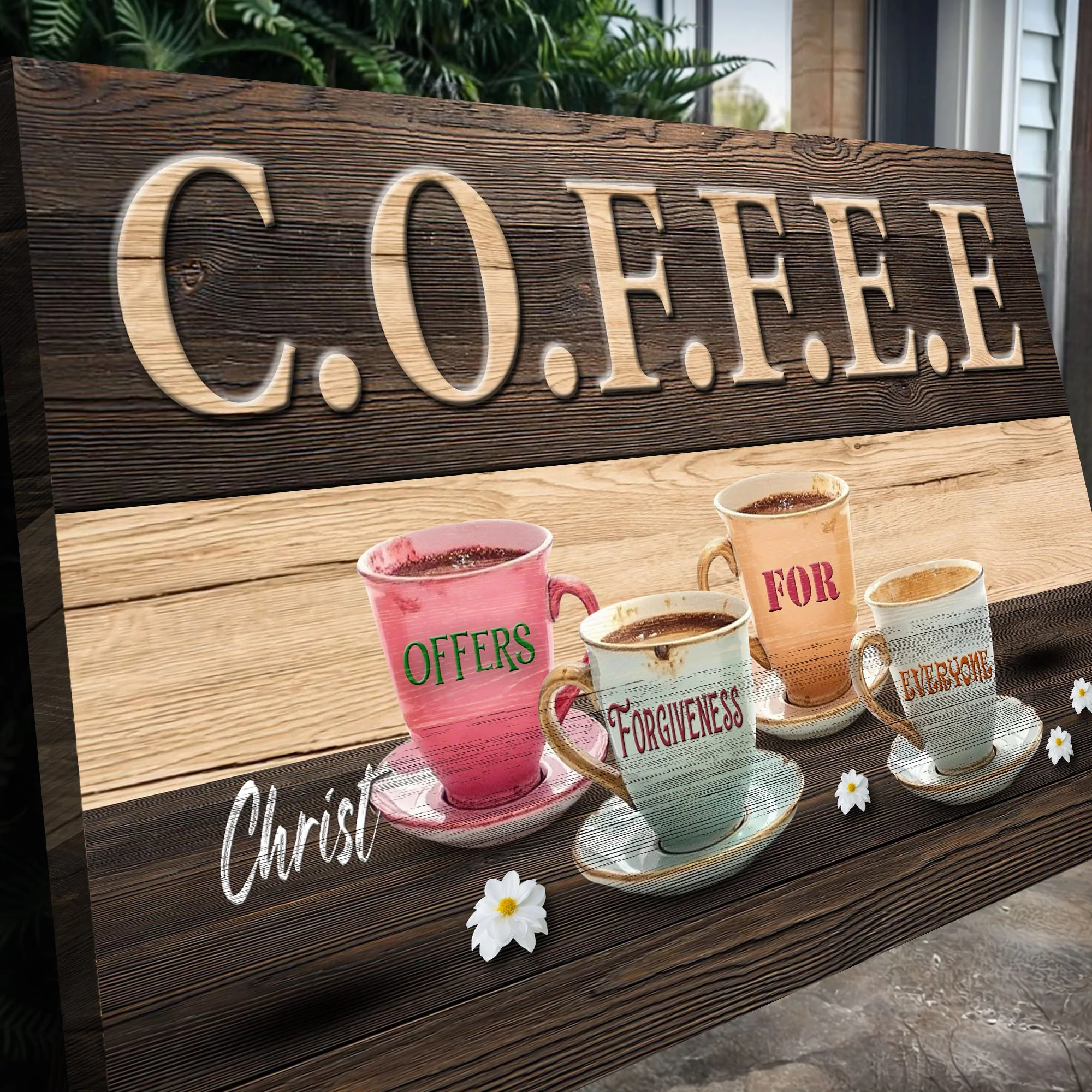 Our COFFEE Faith Sign II - Image 3