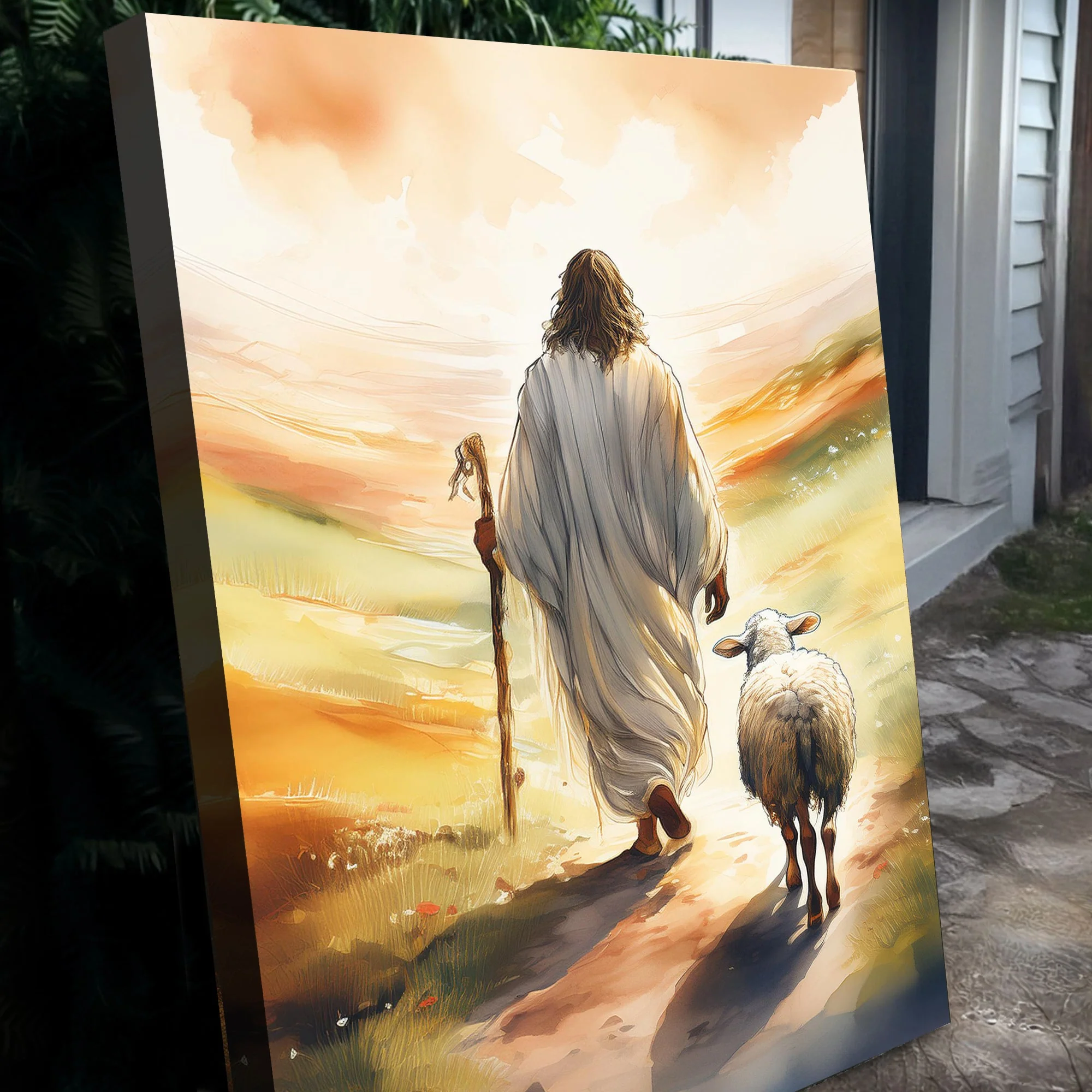 Parable Of The Lost Sheep Faith Wall Art - Image 5