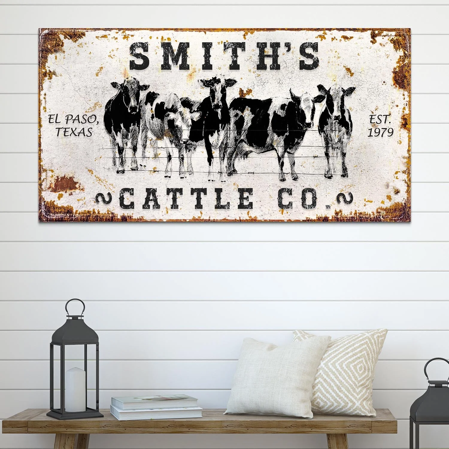 Personalized Cattle Sign II - Image 3