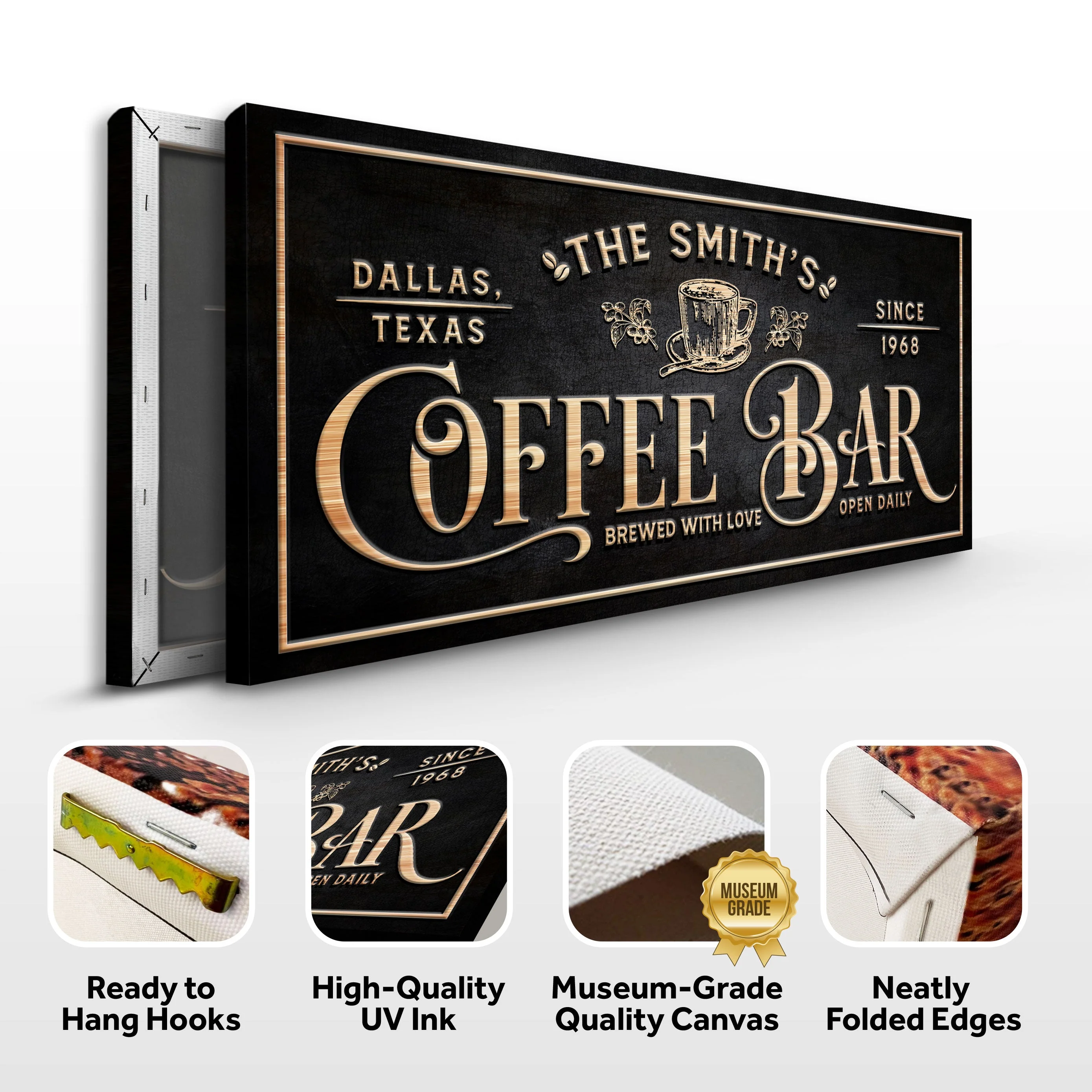 Personalized Coffee Bar Sign II - Image 6