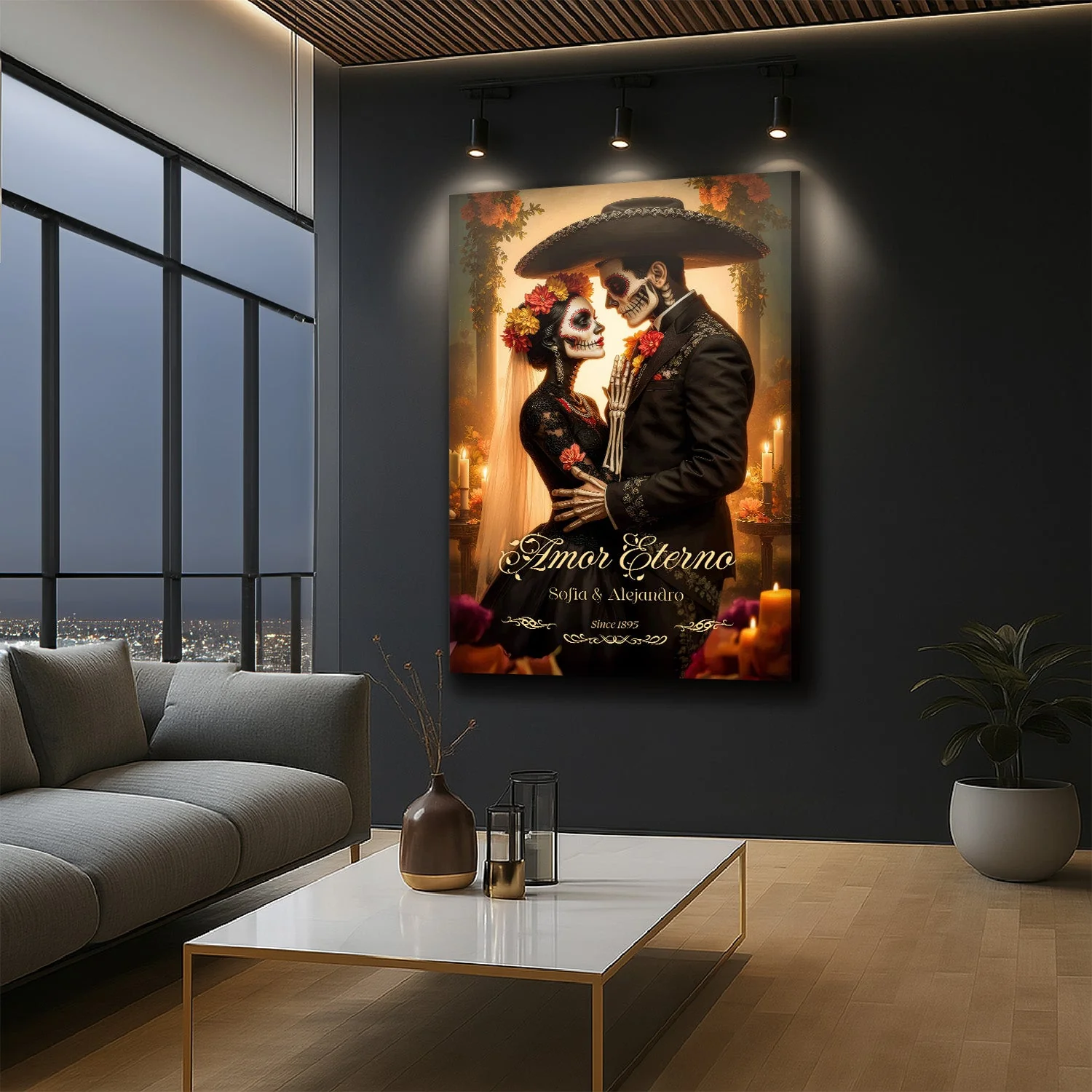 Personalized Eternal Love Halloween Sign - Image 4
