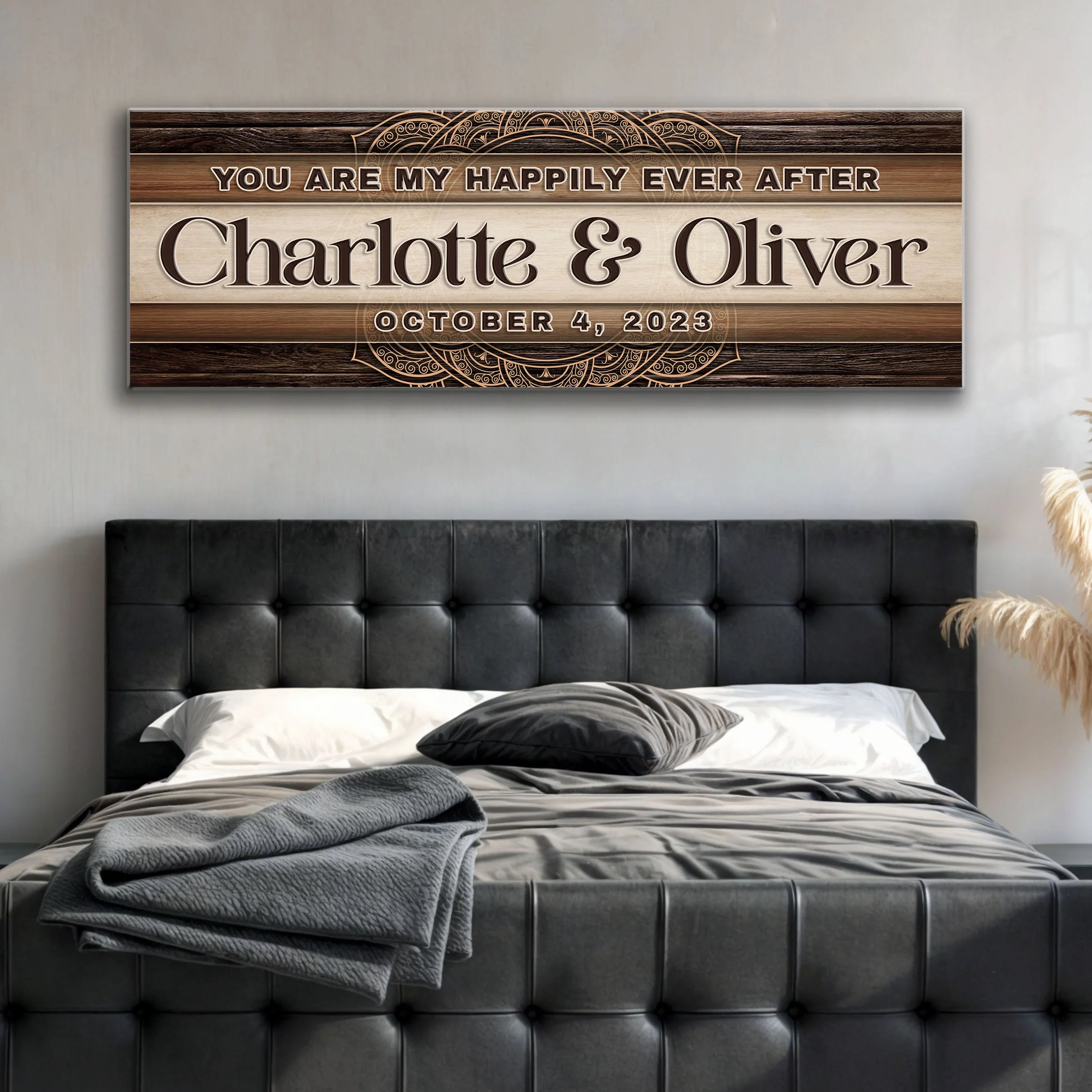 Personalized Happily Ever After Couple Sign IV - Image 3