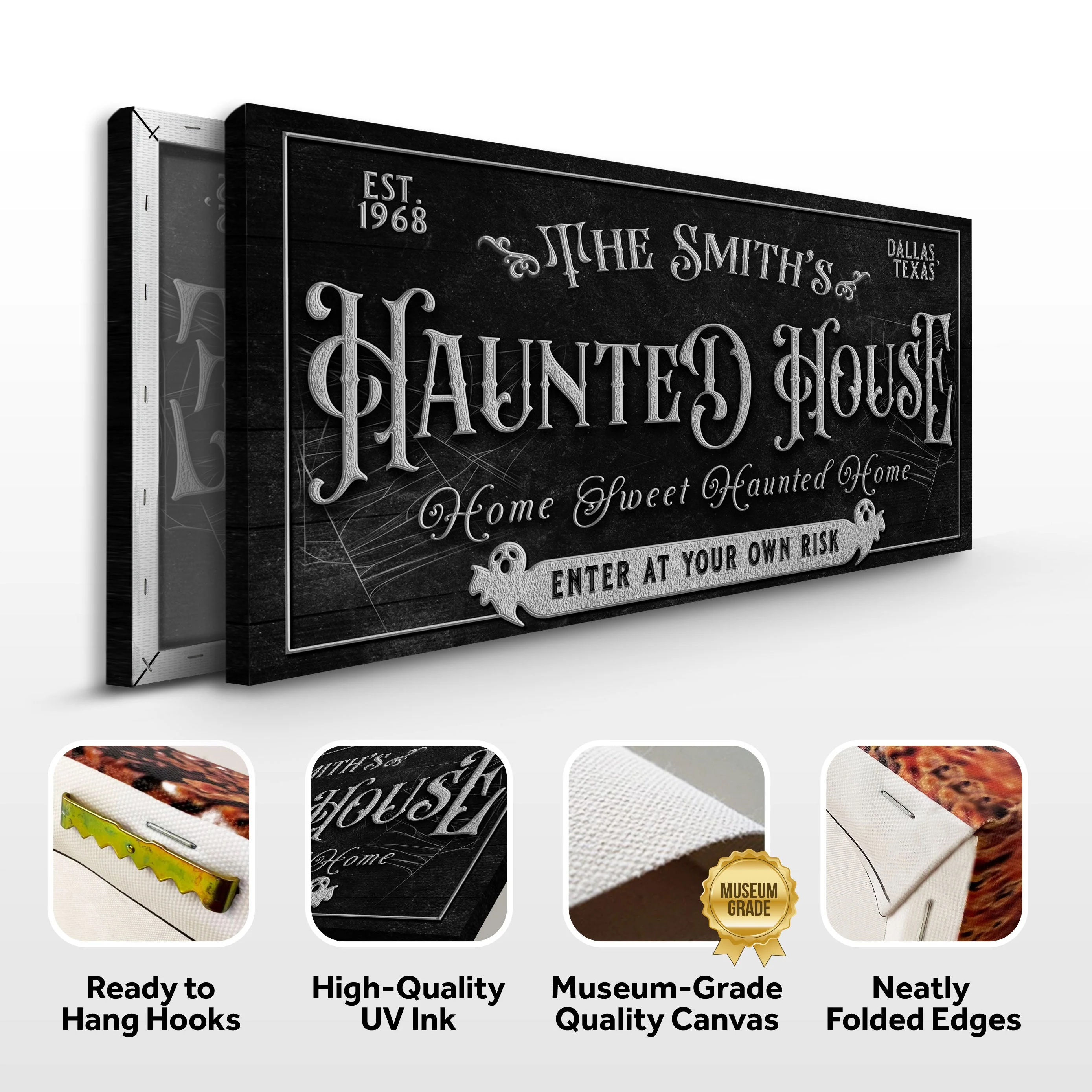 Personalized Haunted House Sign II - Image 5