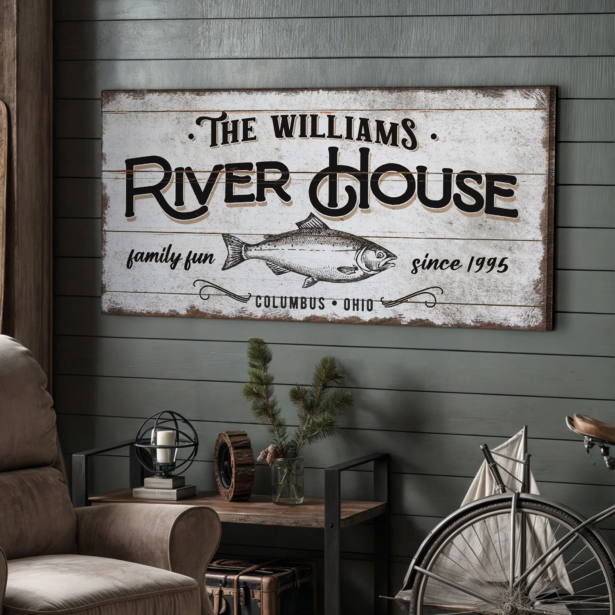 Personalized River House Sign - Image 3