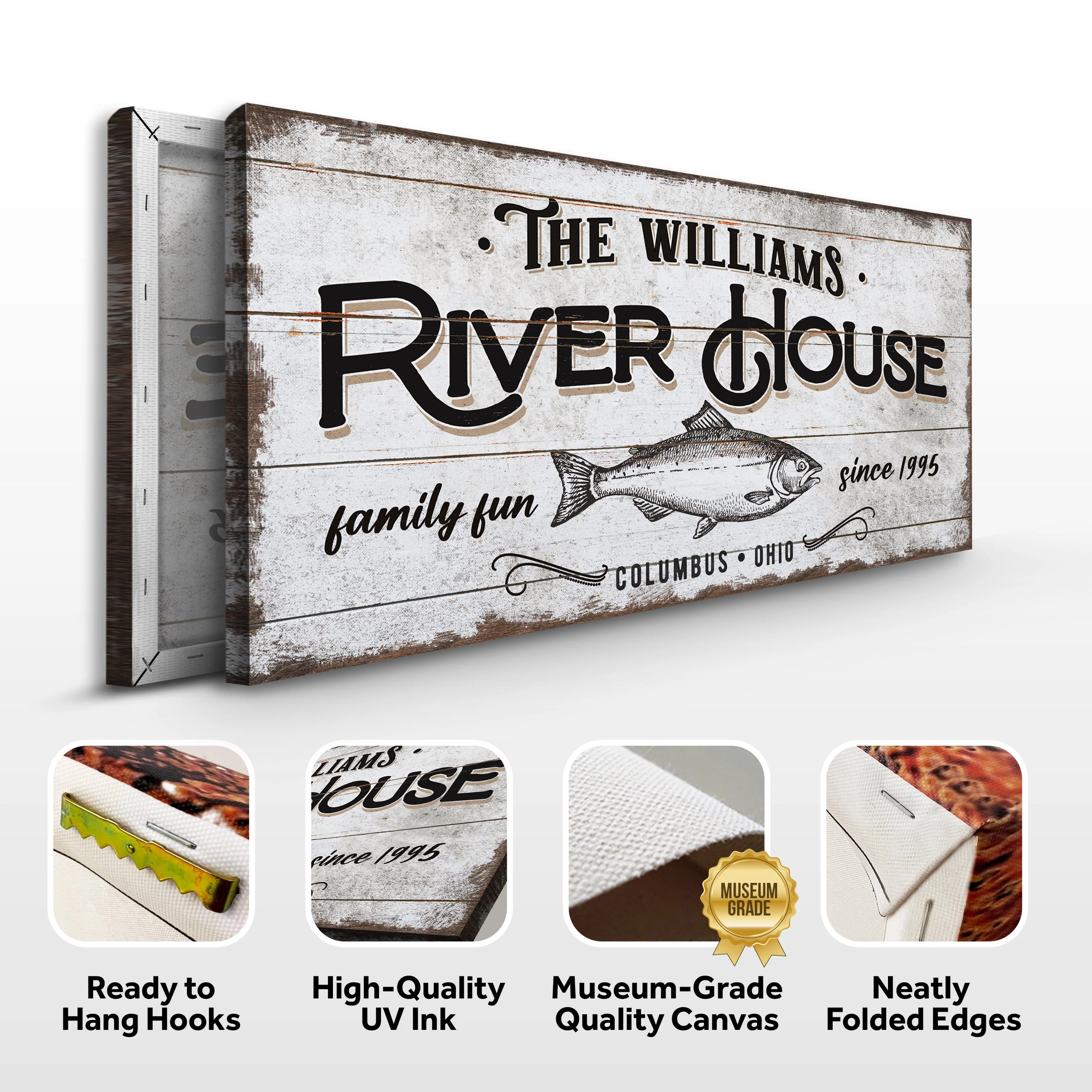 Personalized River House Sign - Image 5
