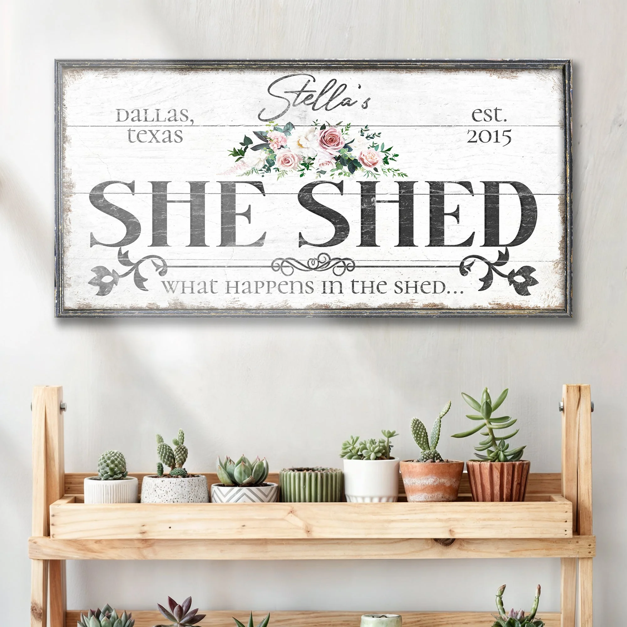 Personalized She Shed Sign VII - Image 2