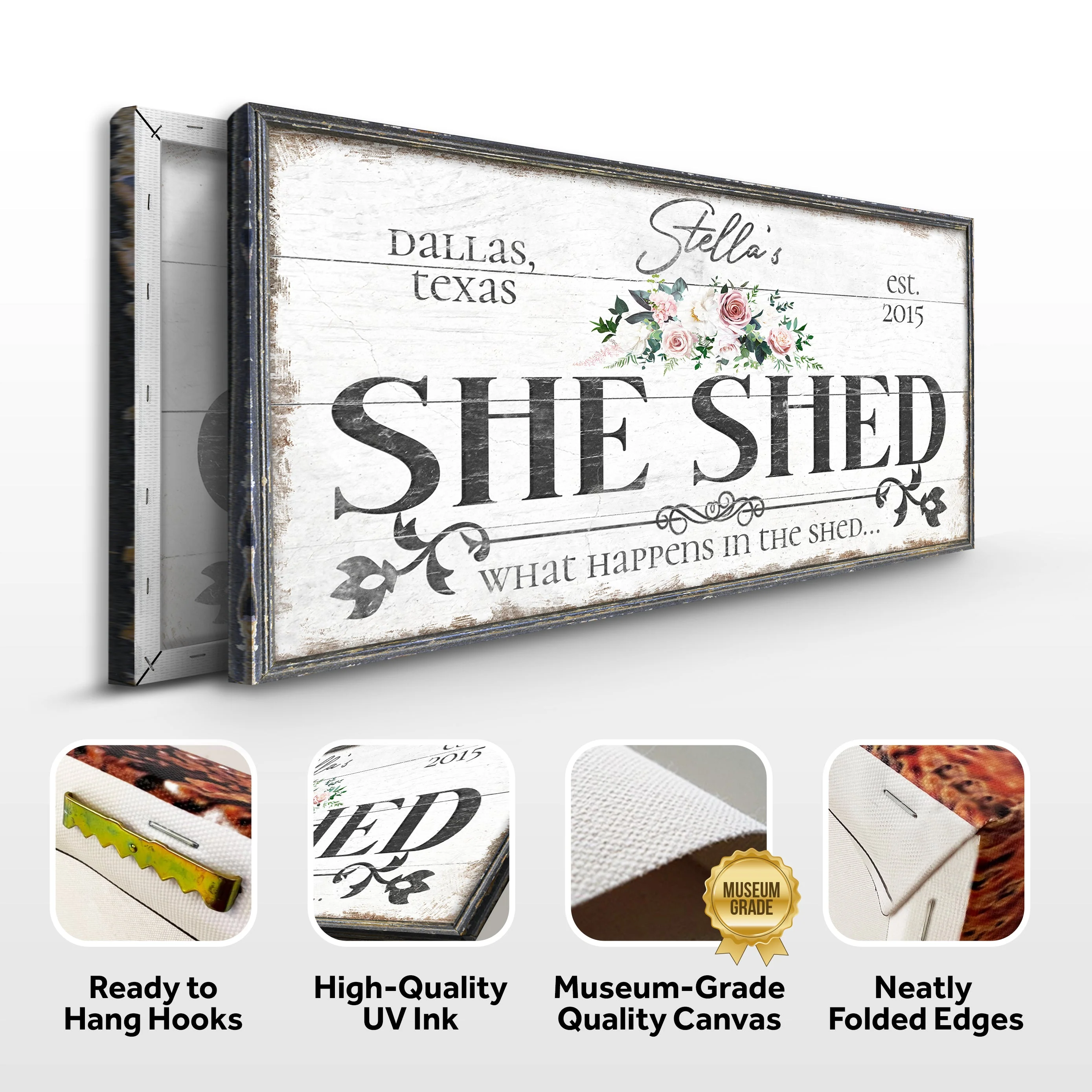 Personalized She Shed Sign VII - Image 6