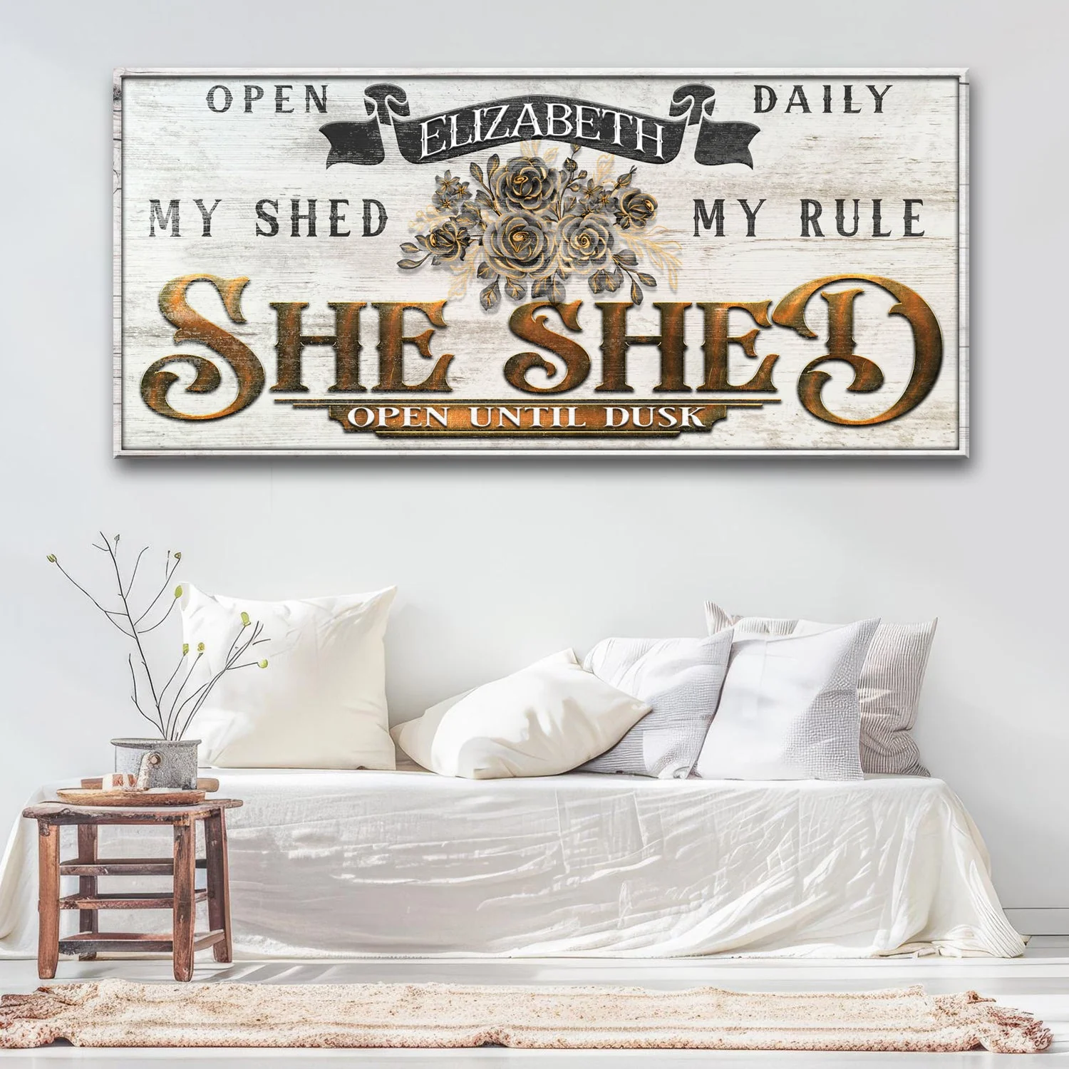 Personalized She Shed Sign X - Image 3