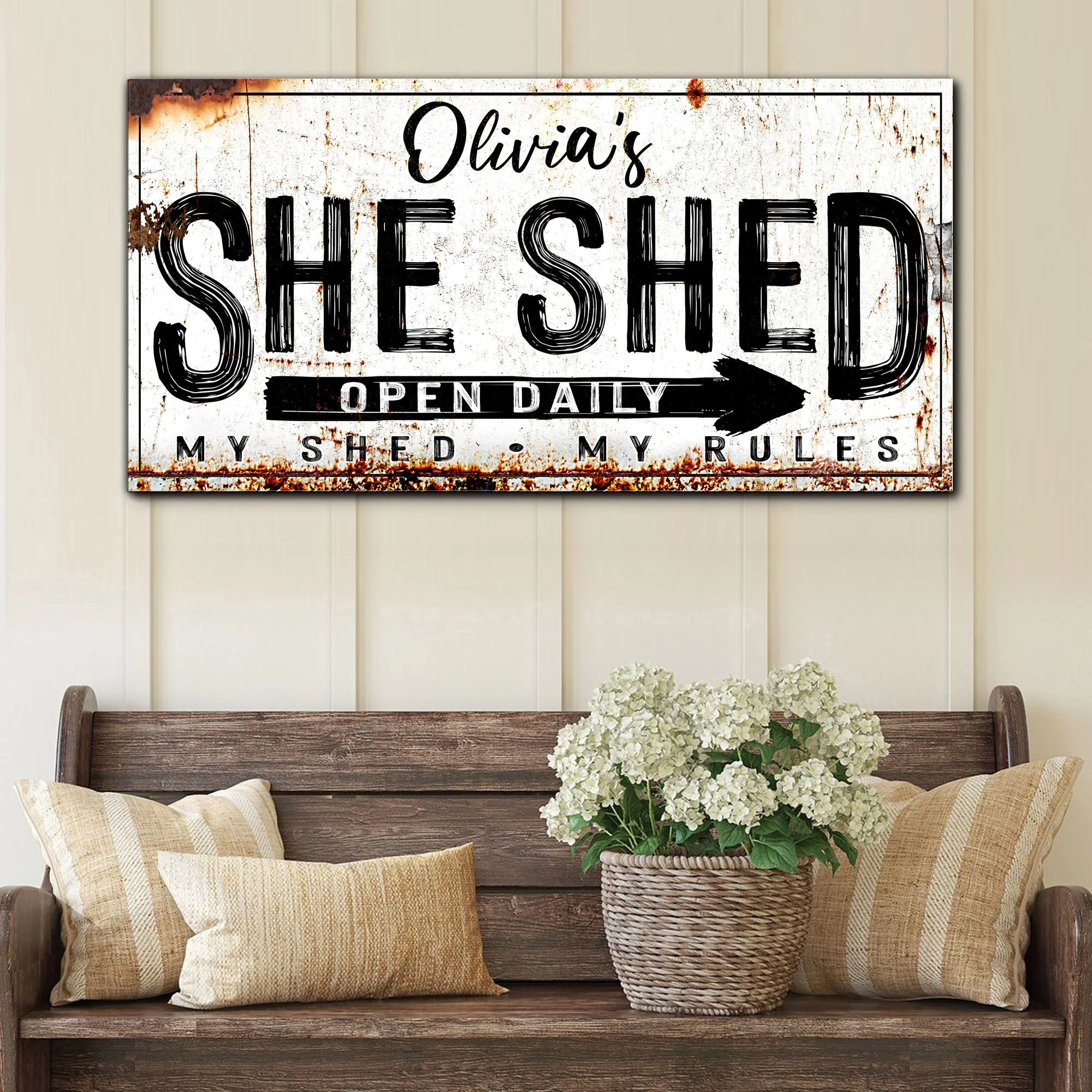 Personalized She Shed Sign XII - Image 2