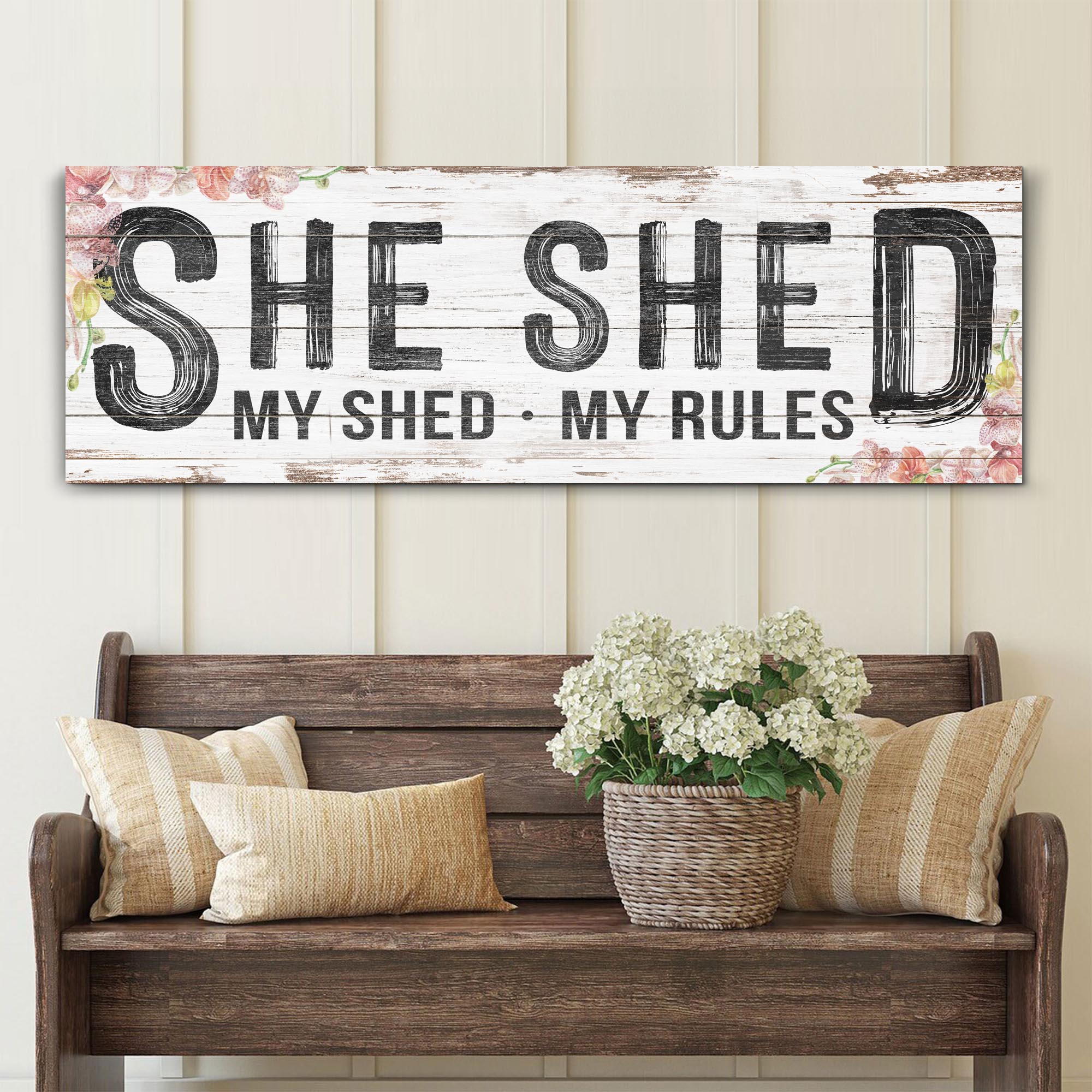Personalized She Shed Sign XIV - Image 2