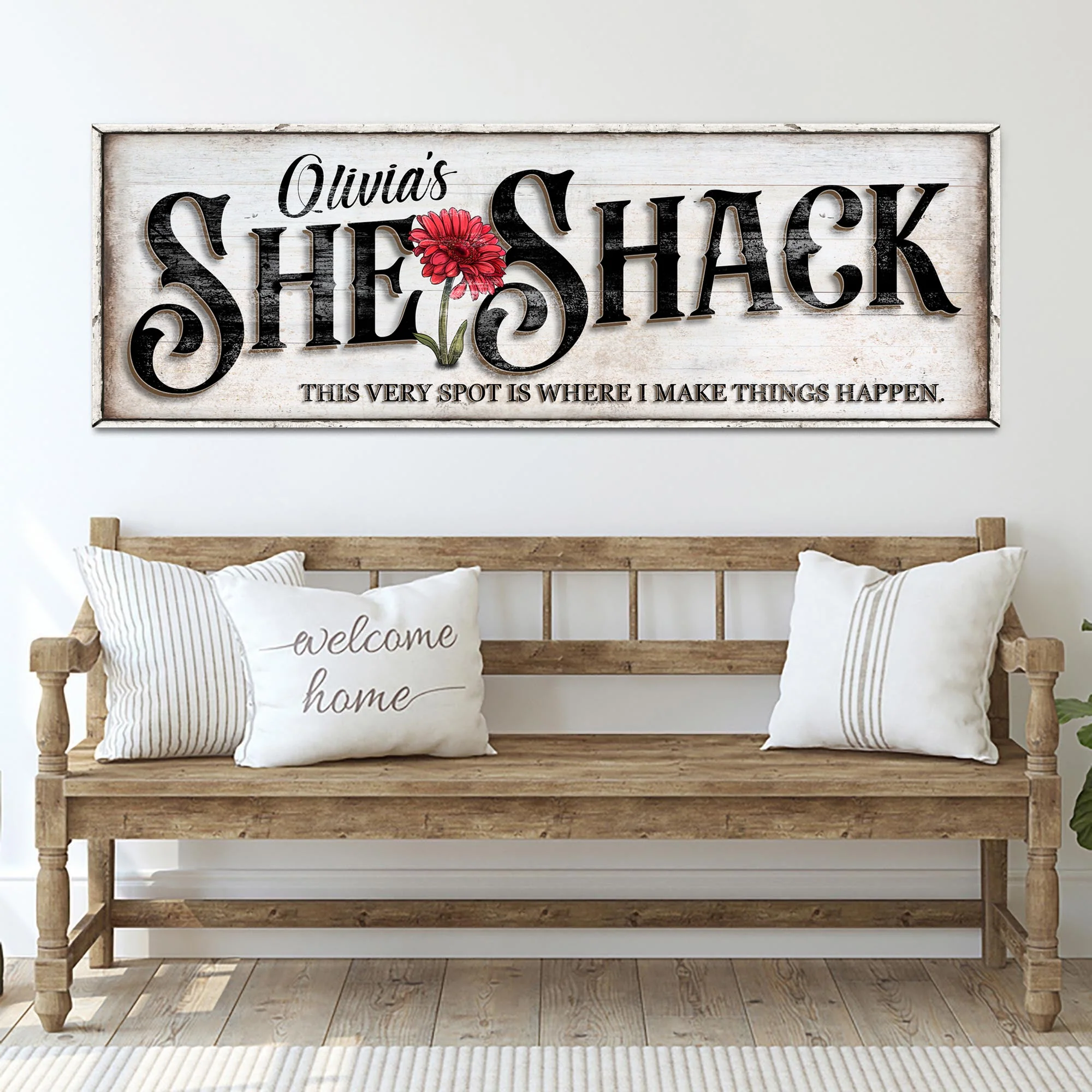 Personalized She Shed Sign XVI - Image 2
