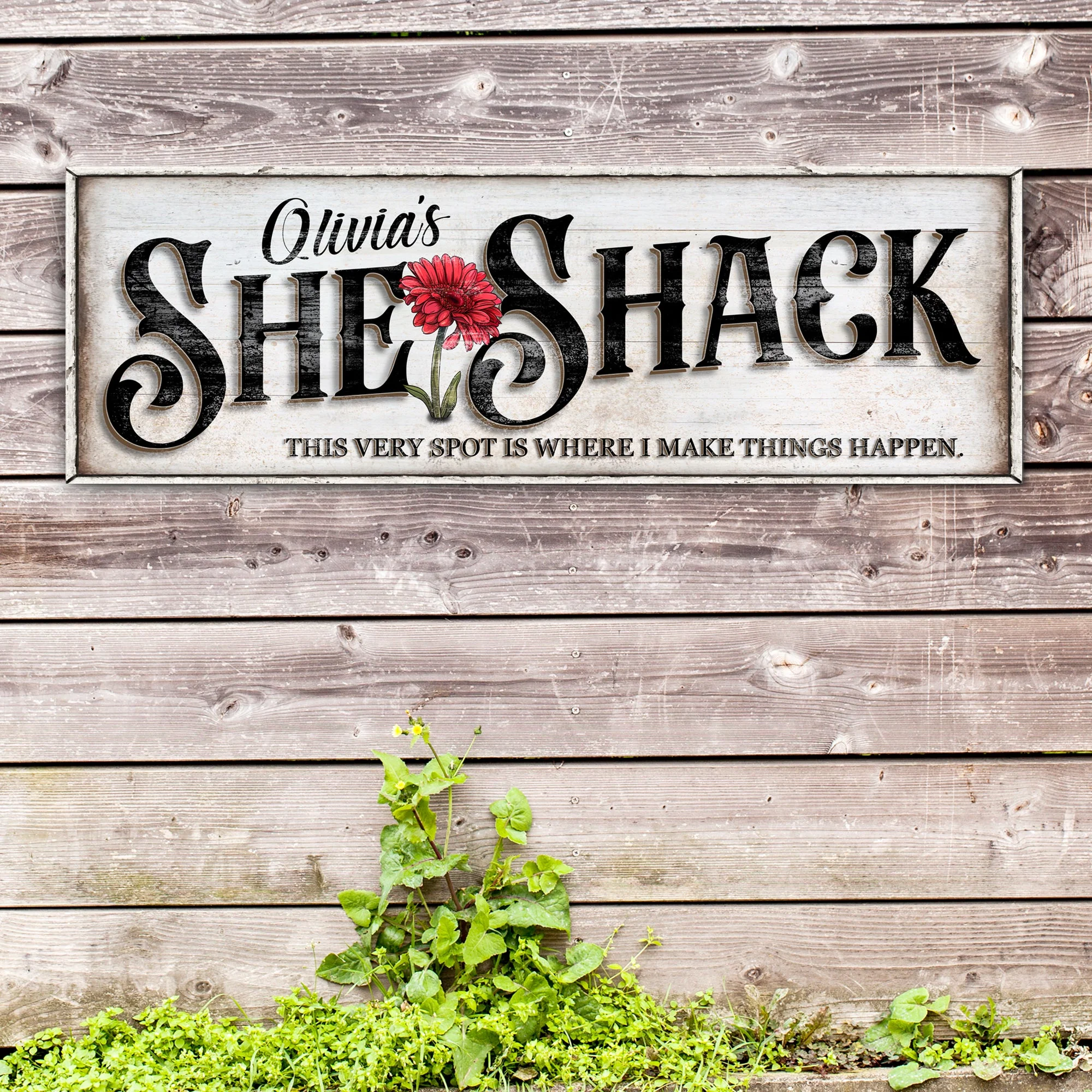 Personalized She Shed Sign XVI - Image 3