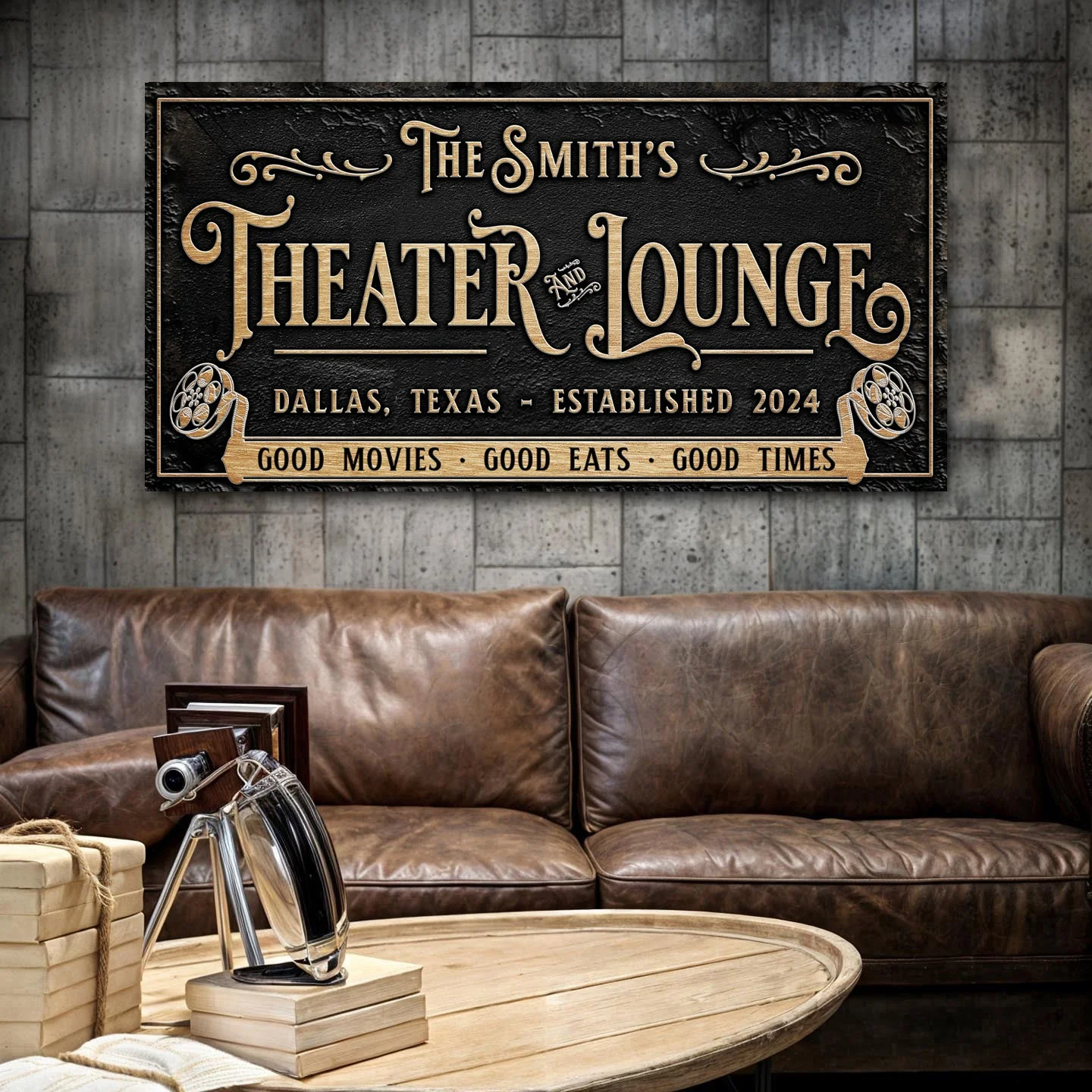 Personalized Theater Sign II - Image 2