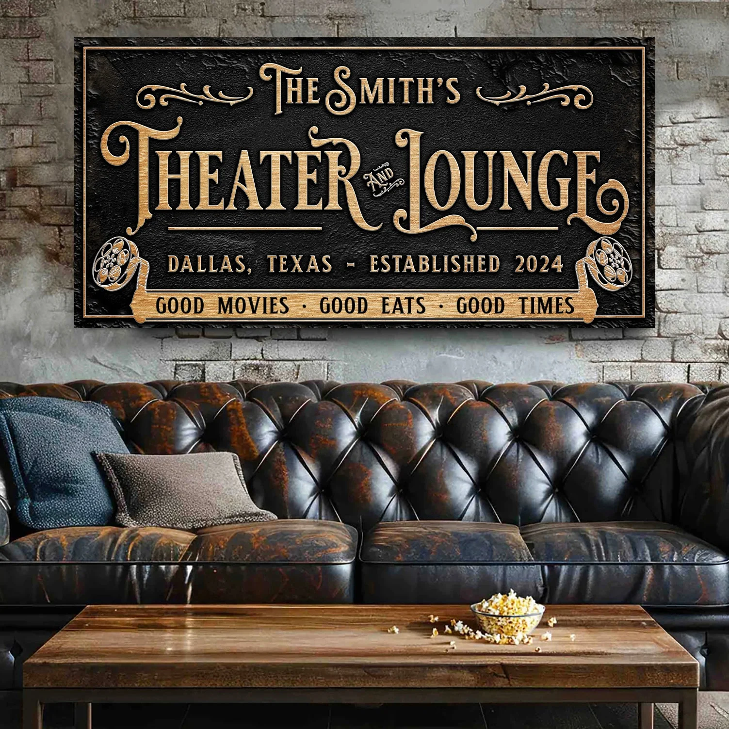 Personalized Theater Sign II - Image 3