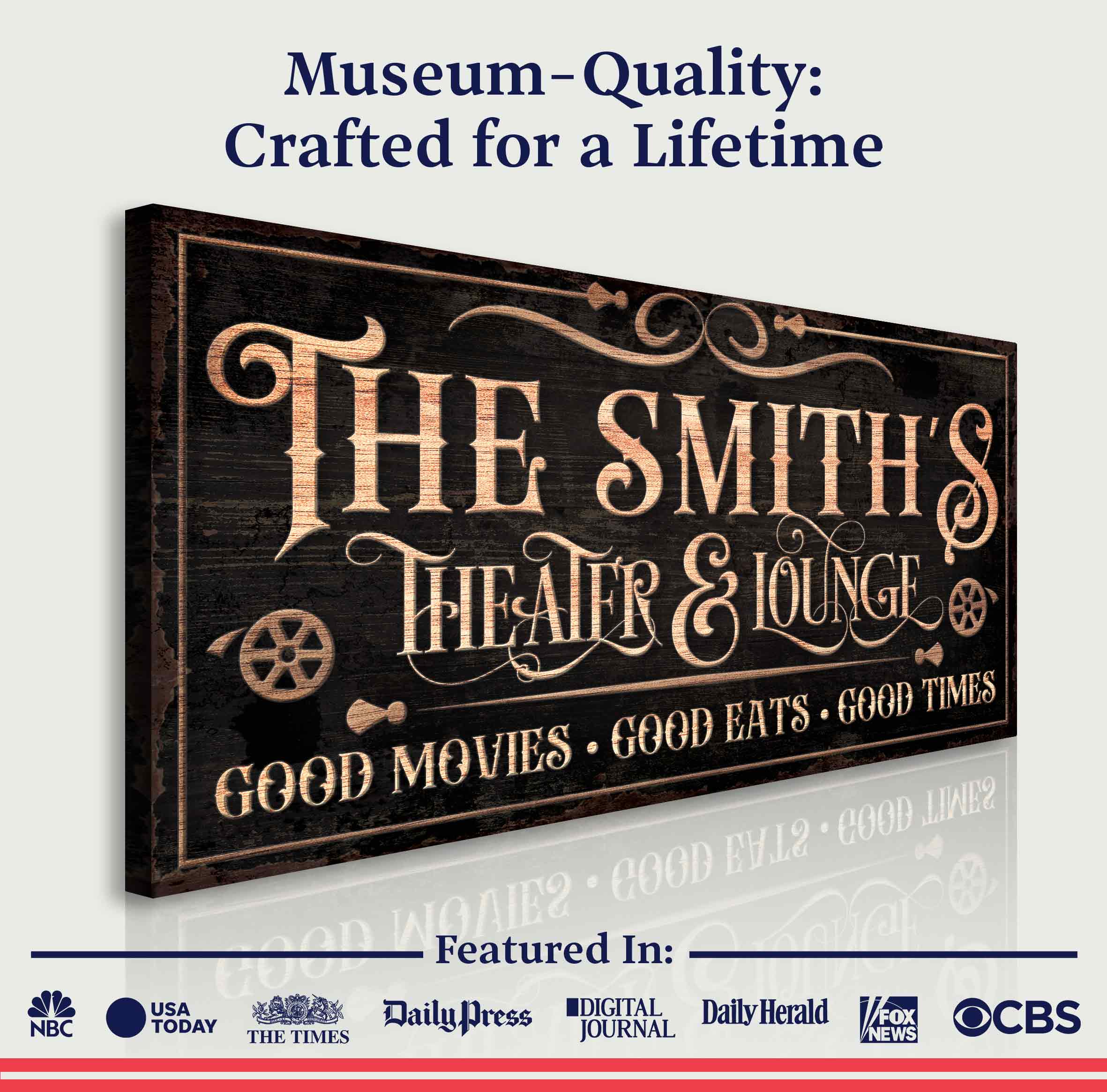 Personalized Theater Sign V - Image 4