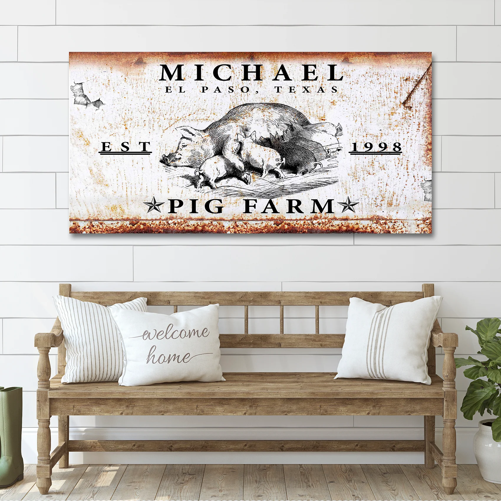 Pig Farm Sign - Image 7