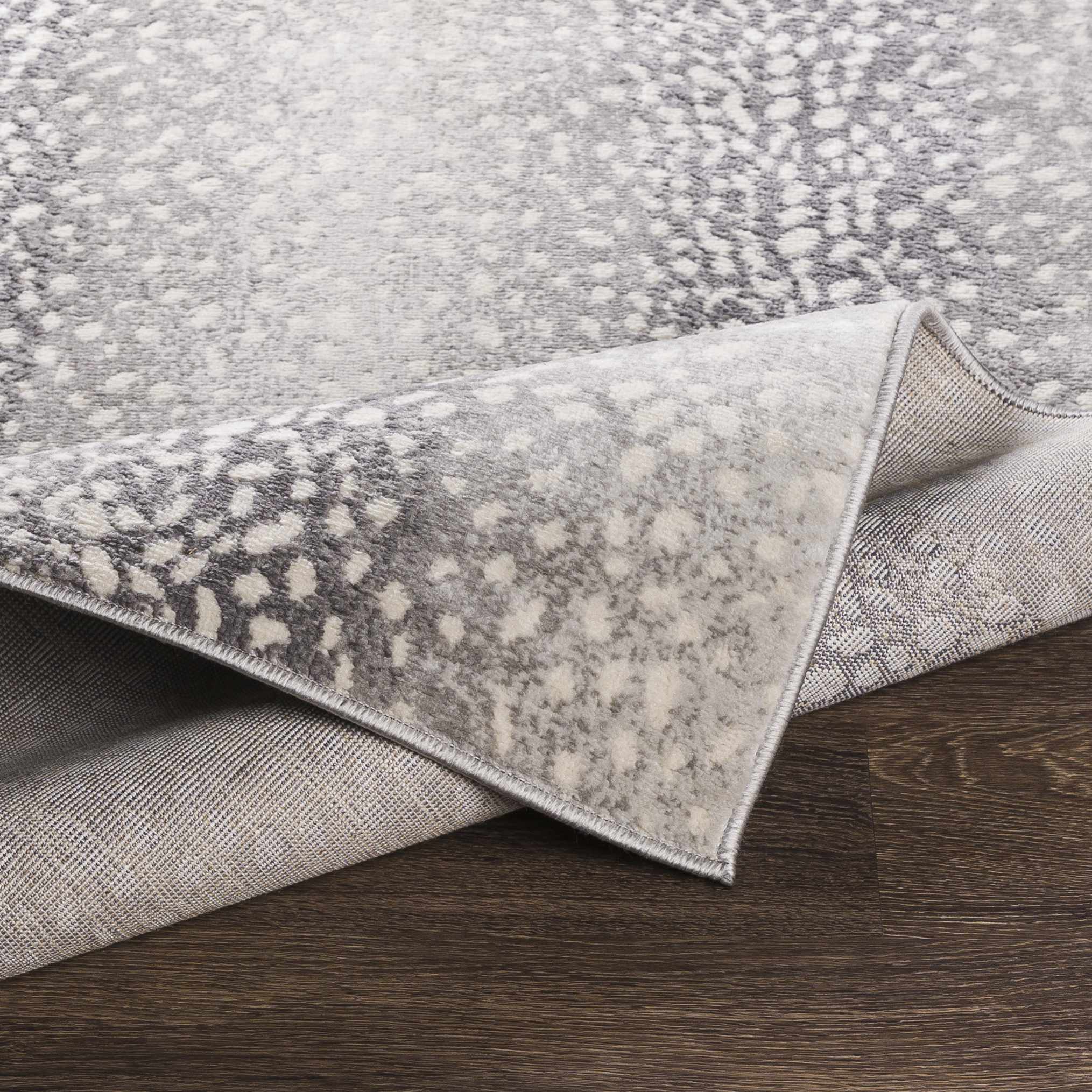 Pointblank Black&Gray Antelope Print Rug - Image 5