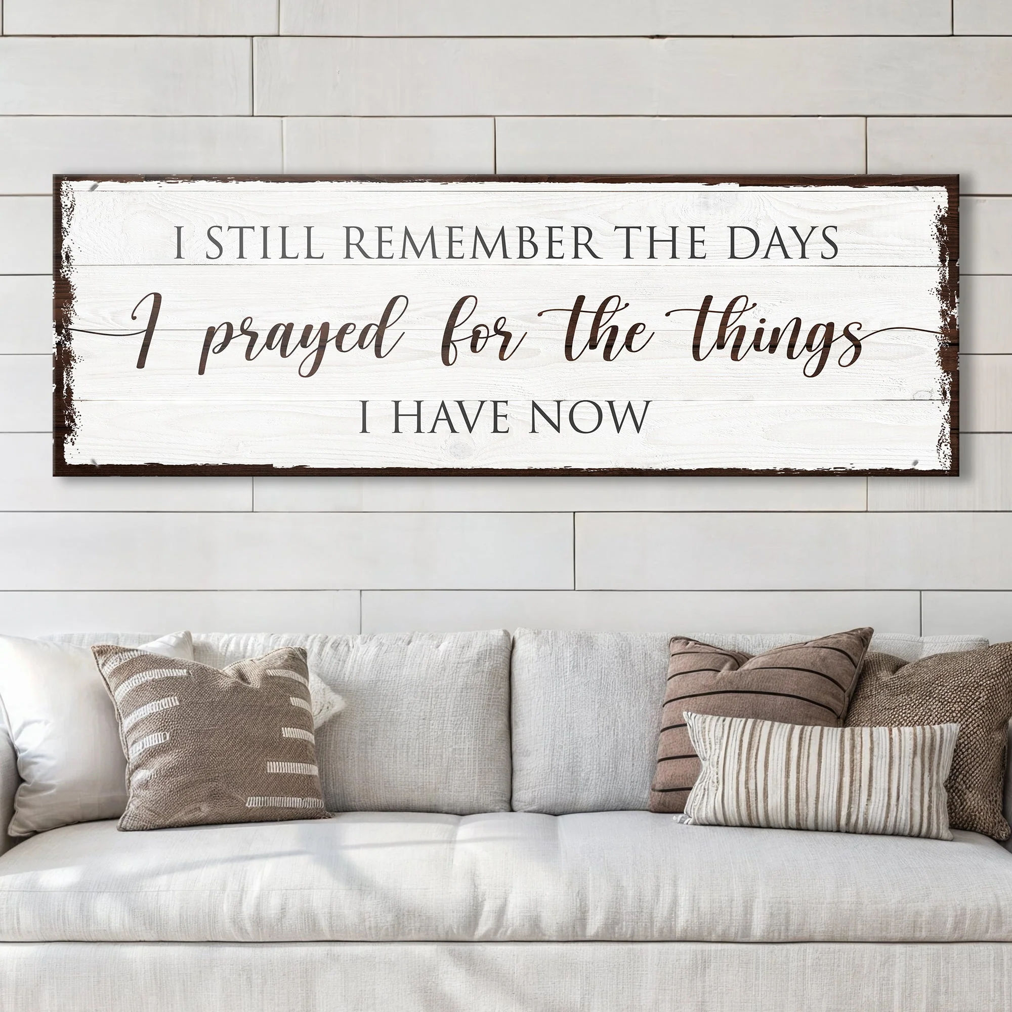 Prayed for the Things I have Now Faith Sign - Image 2