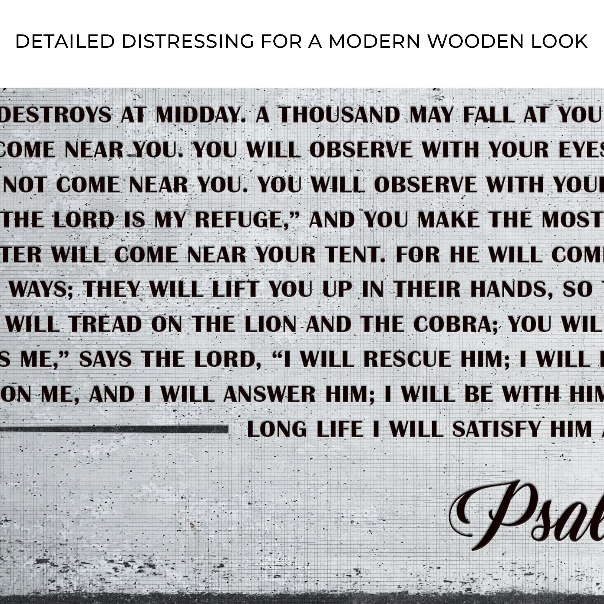 Psalm 91 - Whoever Dwells In The Shelter Of The Most High Sign IV - Image 4