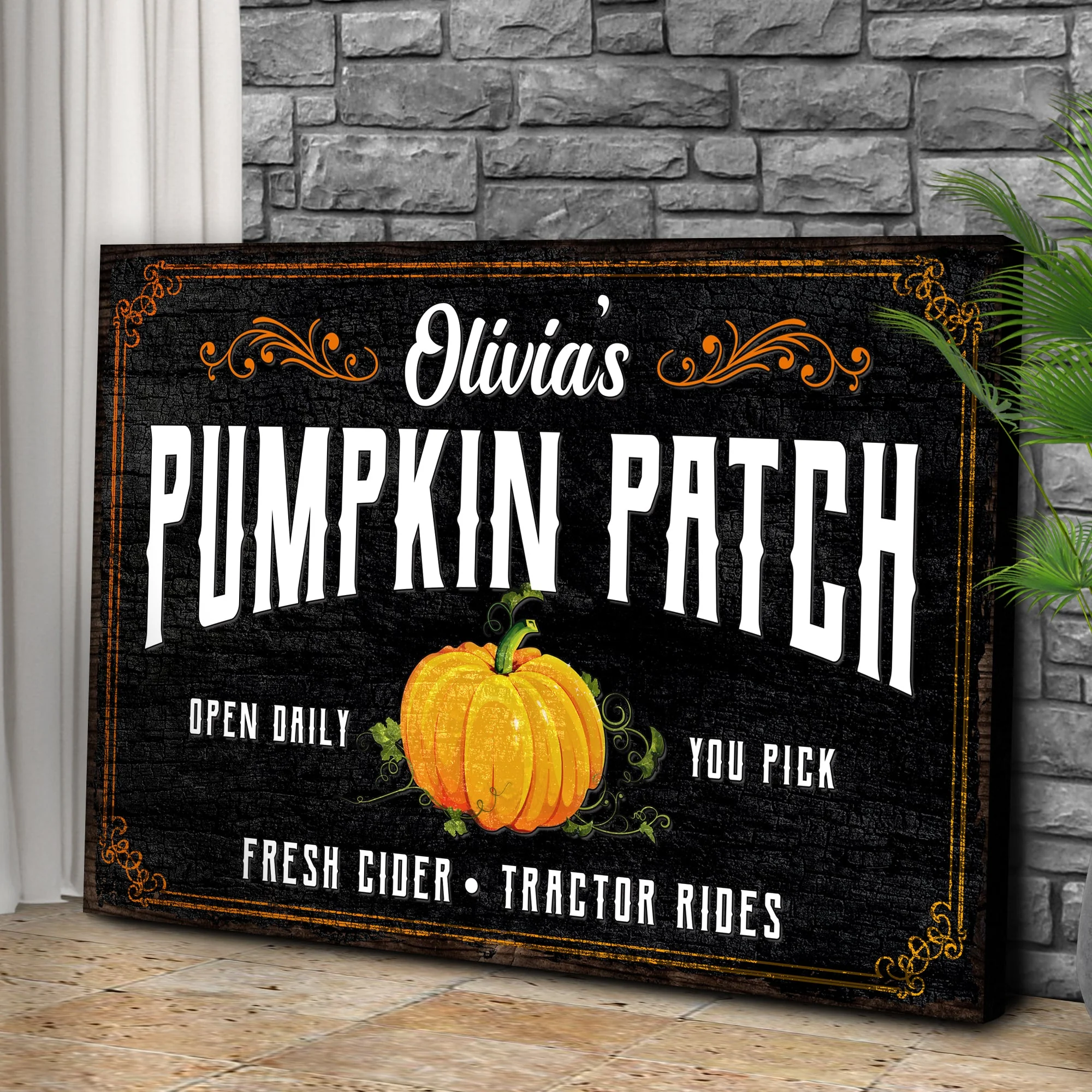 Pumpkin Patch Sign IV - Image 2