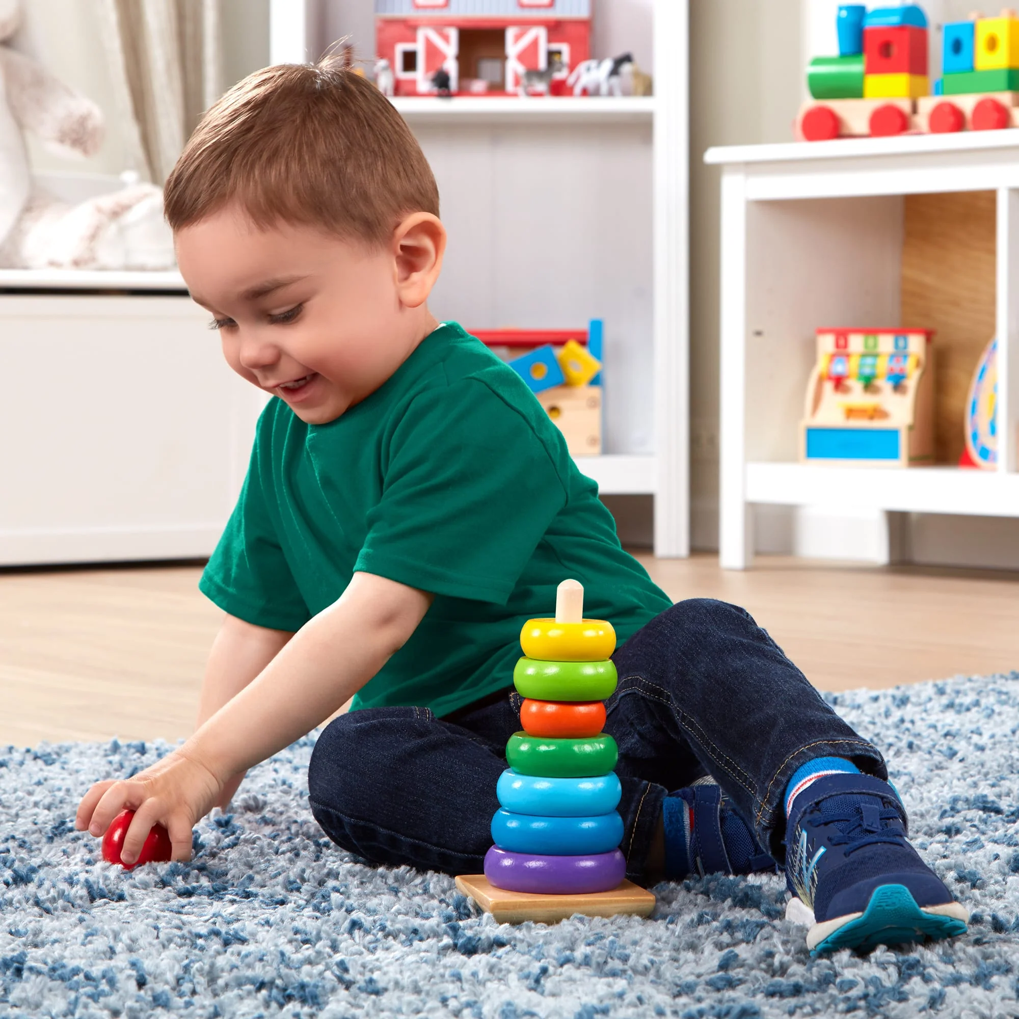 Rainbow Stacker Classic Toy - Image 4