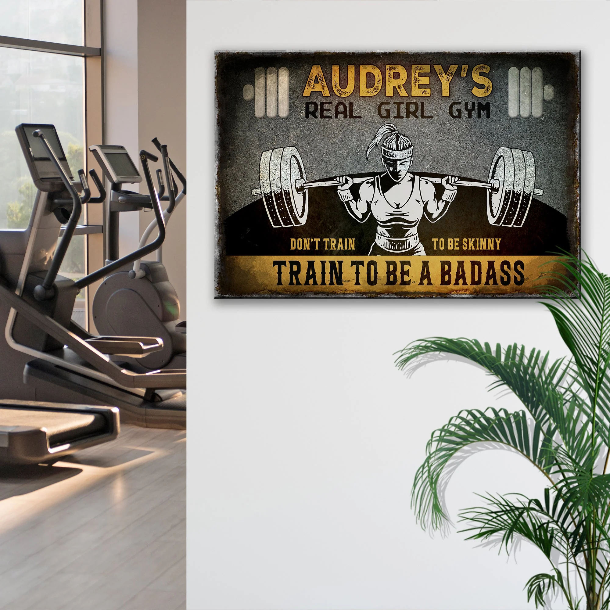 Real Girl Gym Sign - Image 3