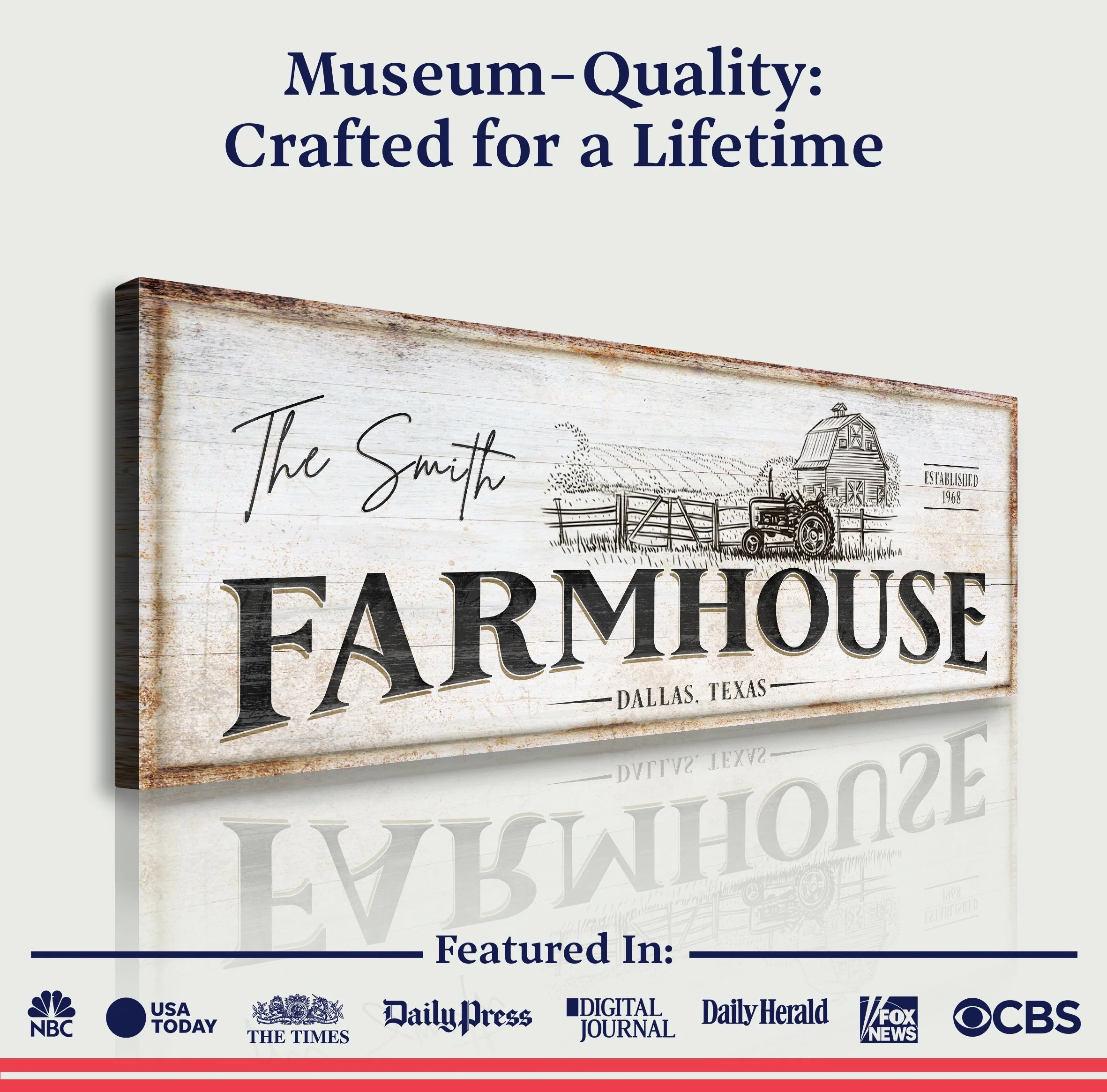 Rustic Farmhouse Sign III - Image 5