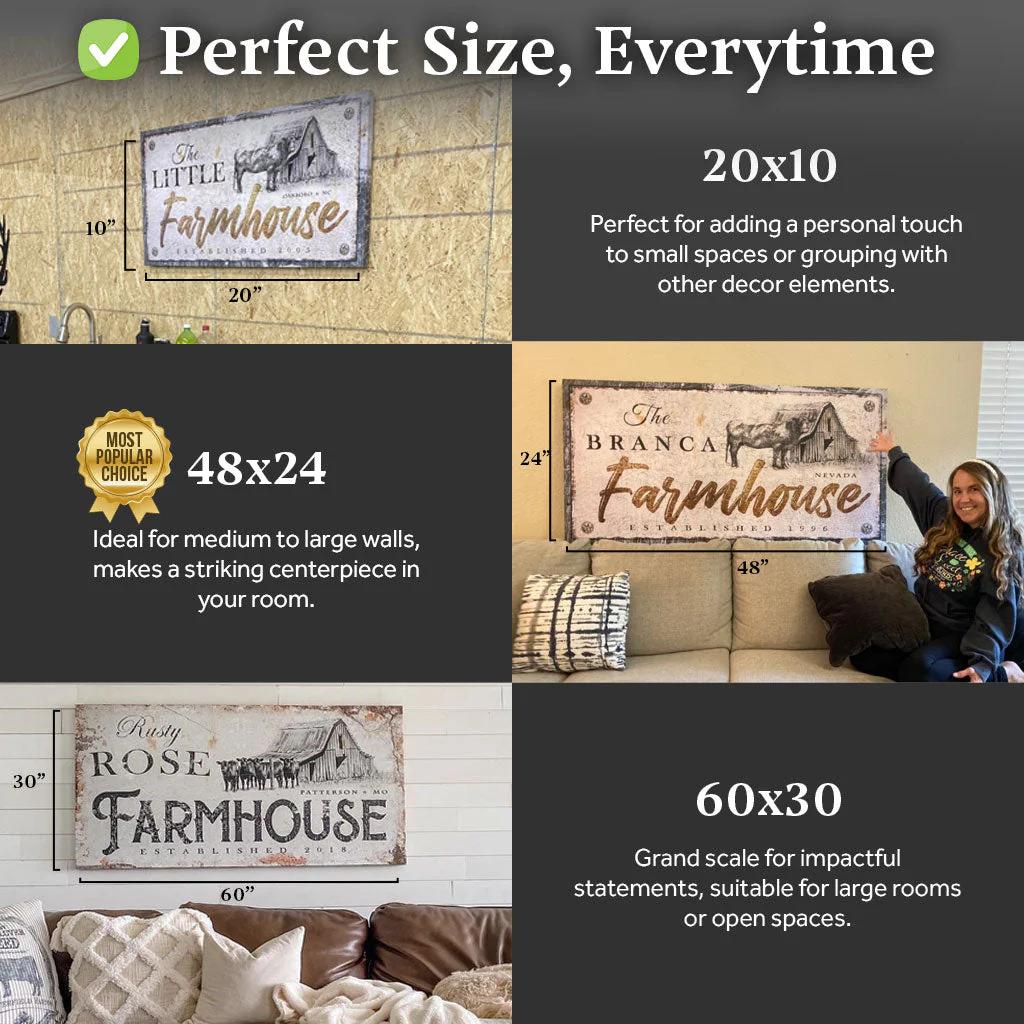 Rustic Farmhouse Sign (Made In USA) - Image 5