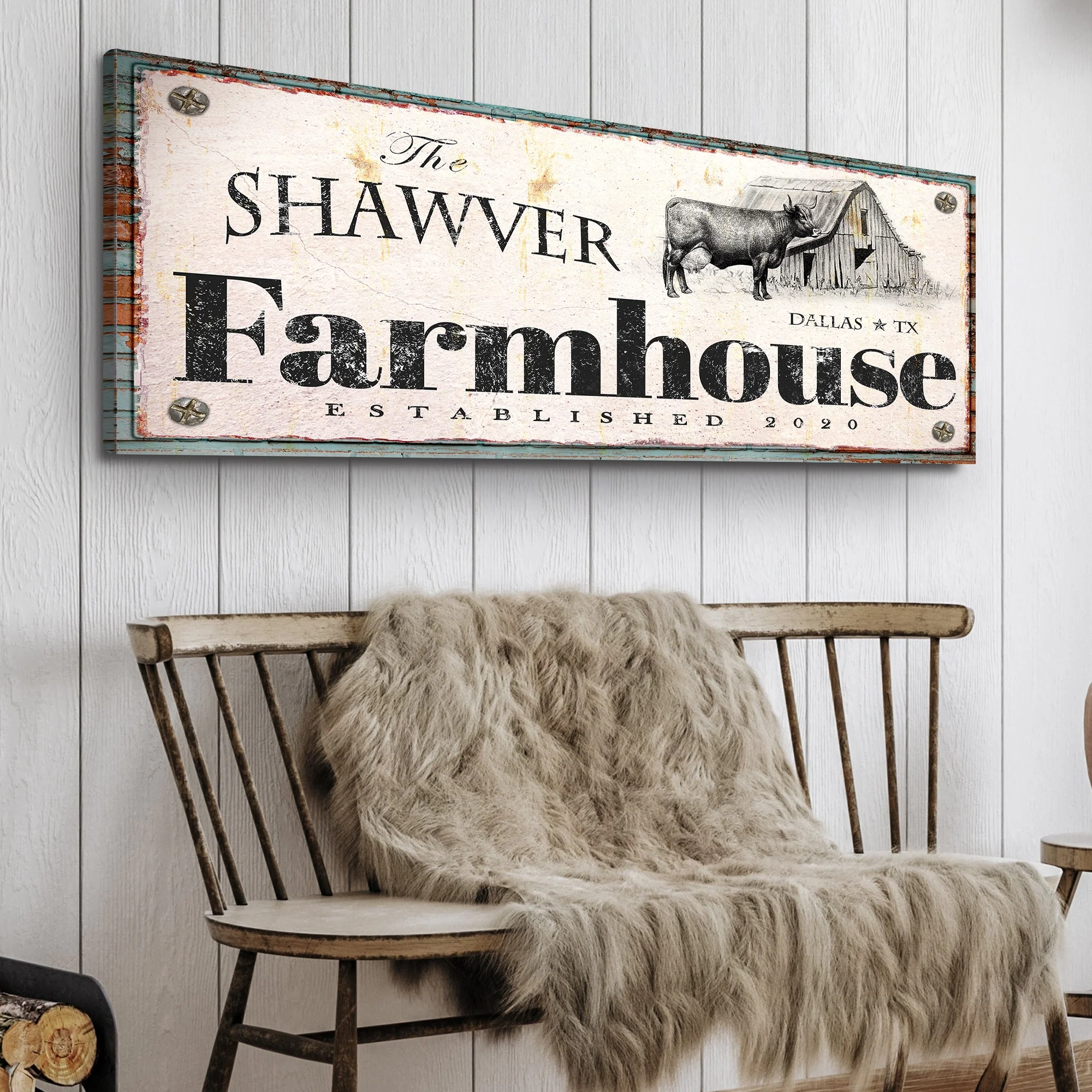 Rustic Farmhouse Sign XV - Image 3