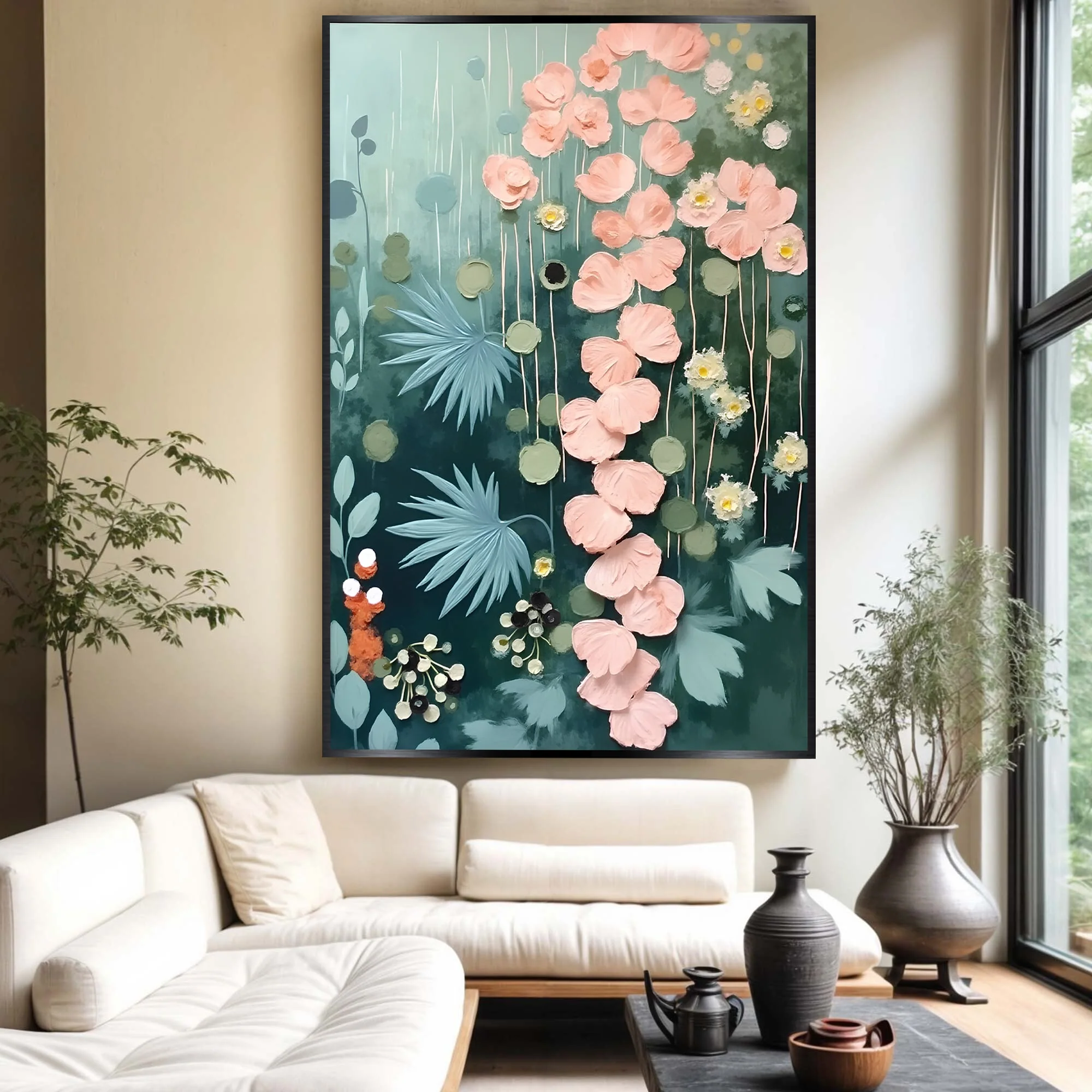 Secret Garden Impasto Wall Art II - Image 3