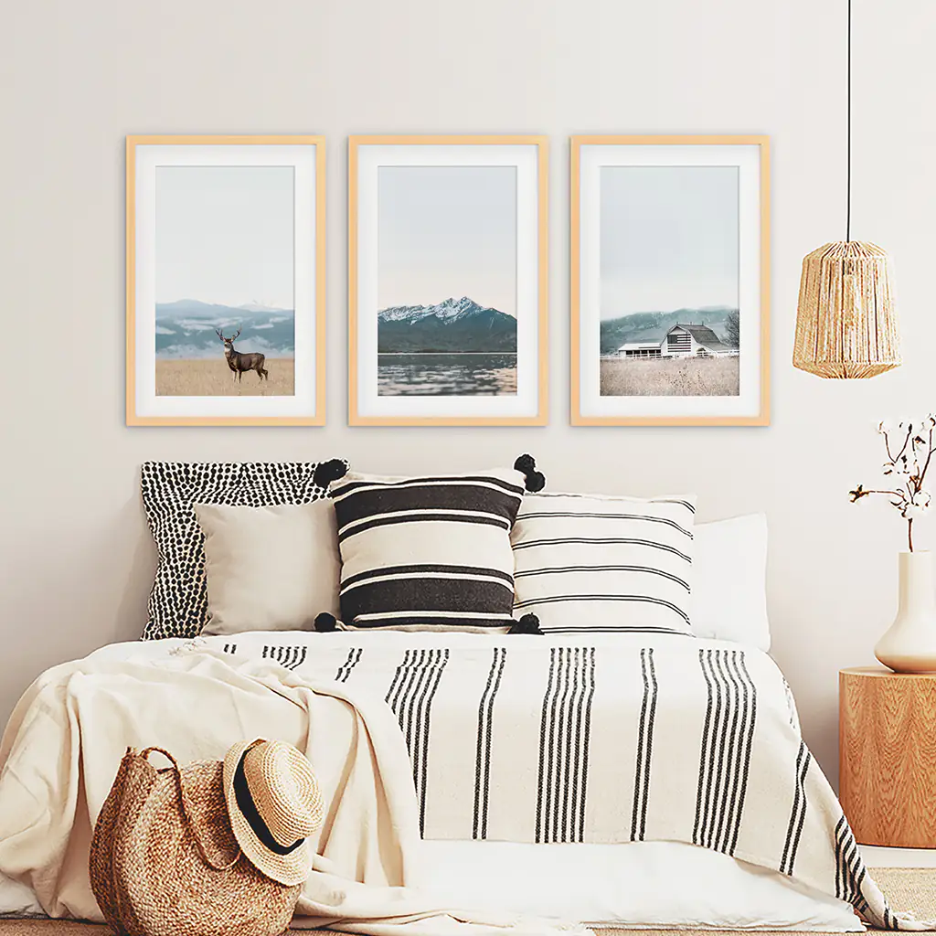 Set of 3 US Nature Photography. Colorado Travel Wall Art - Image 7