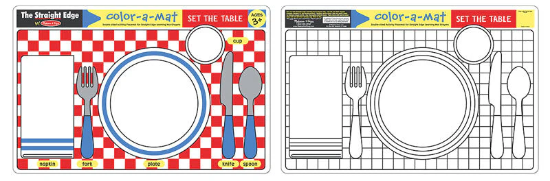 Set the Table Color-A-Mat
