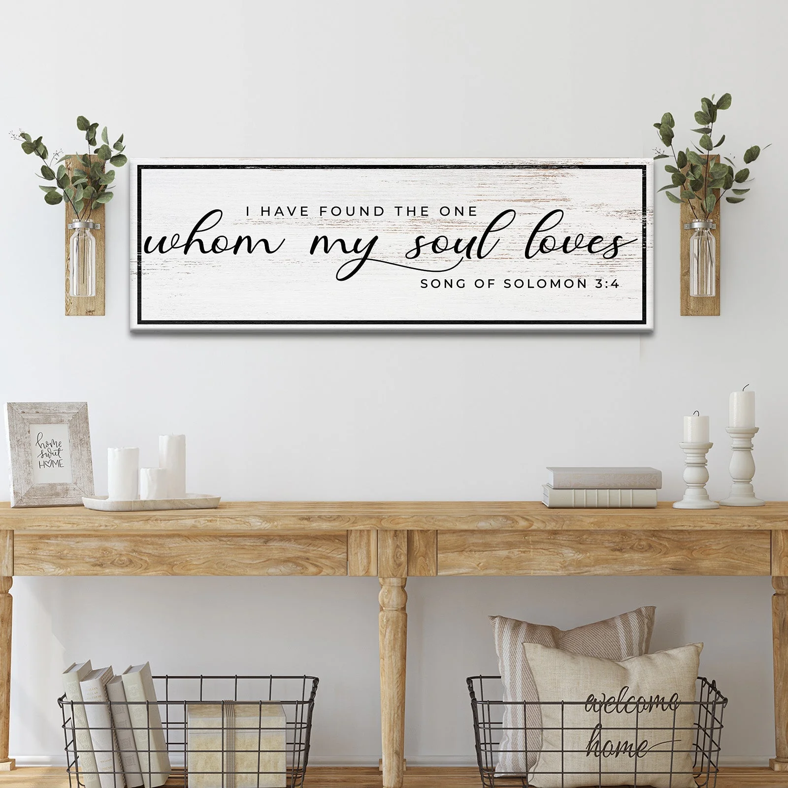 Song of Solomon 3:4 - 'I Have Found The One' - Inspirational Christian Wall Art - Image 2