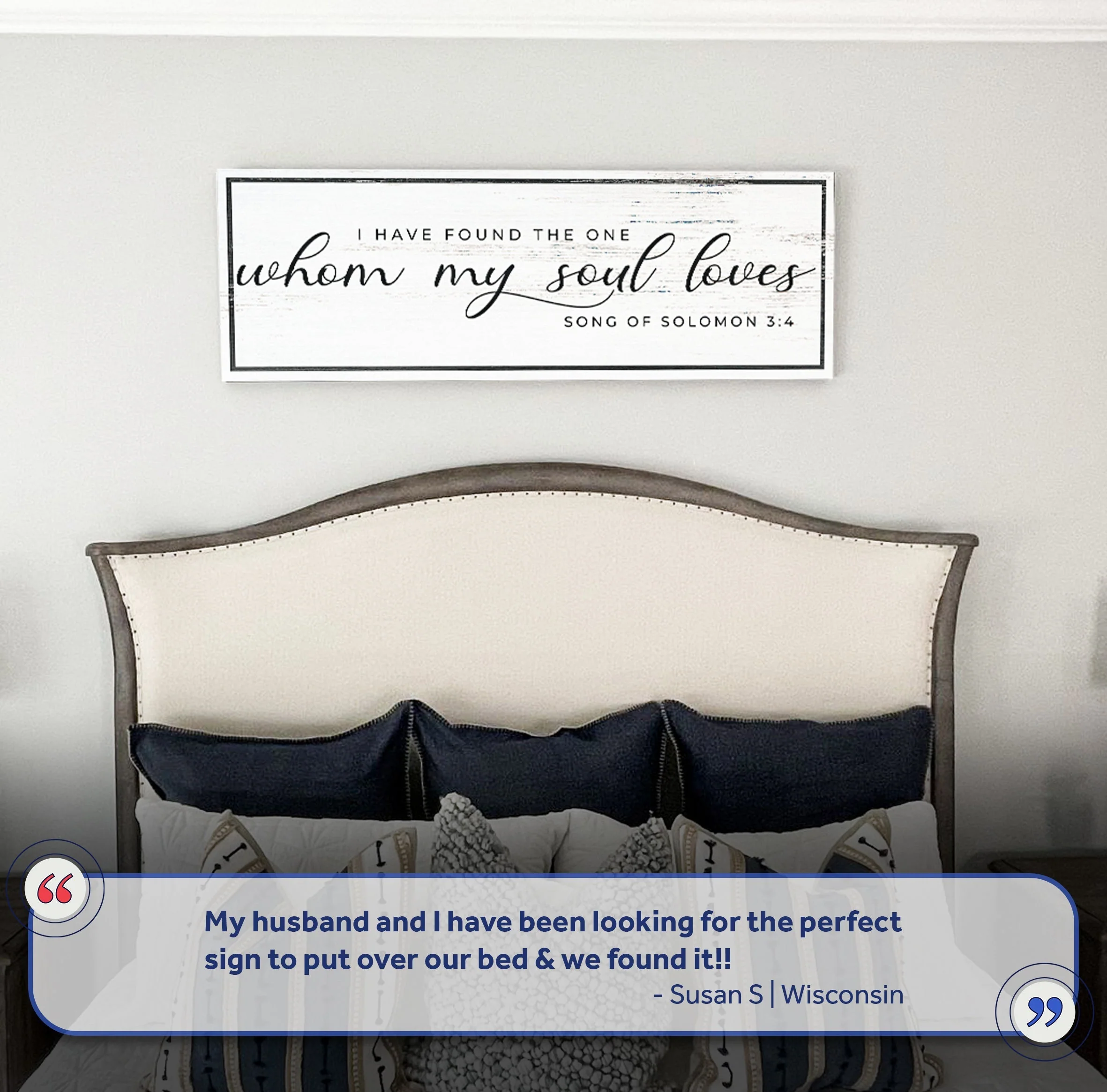 Song of Solomon 3:4 - 'I Have Found The One' - Inspirational Christian Wall Art - Image 7